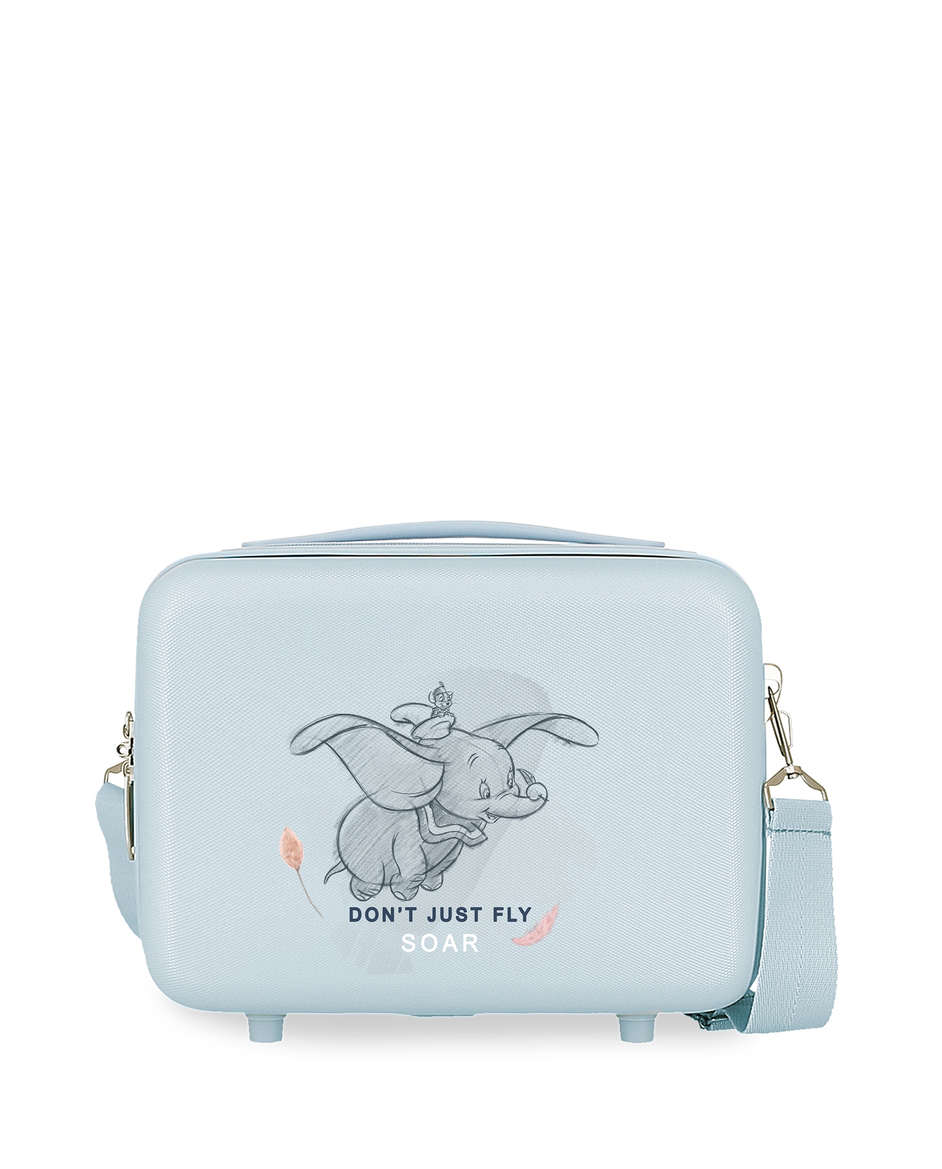 Neceser infantil ABS Dumbo con capacidad de 9L - Azul claro Azul claro-1