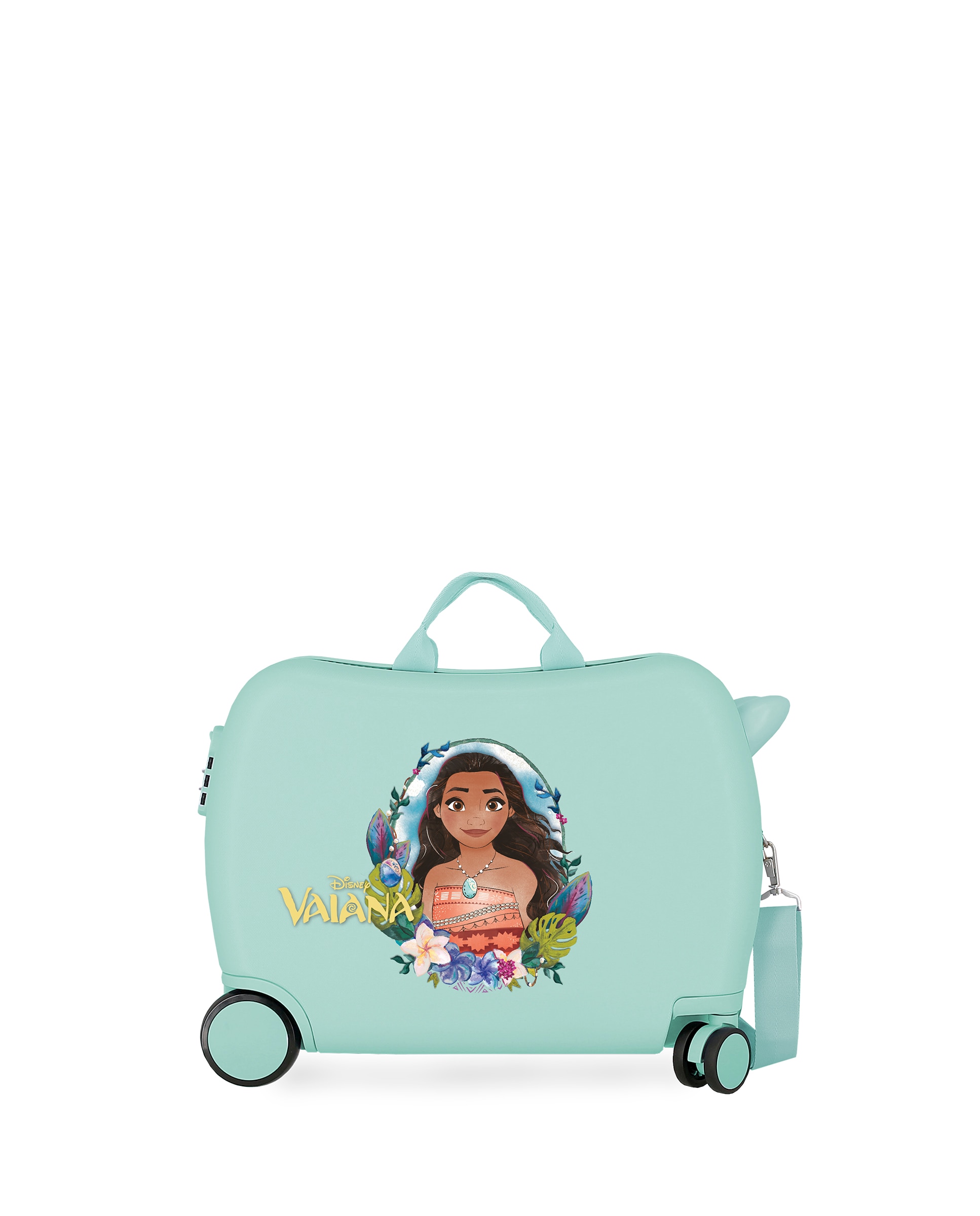 Maleta de cabina infantil Vaiana rígida con capacidad de 34L - Disney - Azul claro Azul claro-1