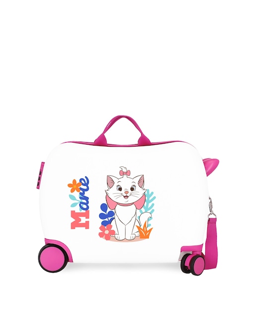 Imagen 0 de Maleta de cabina infantil Aristocats Marie In White rígida con capacidad de 34L