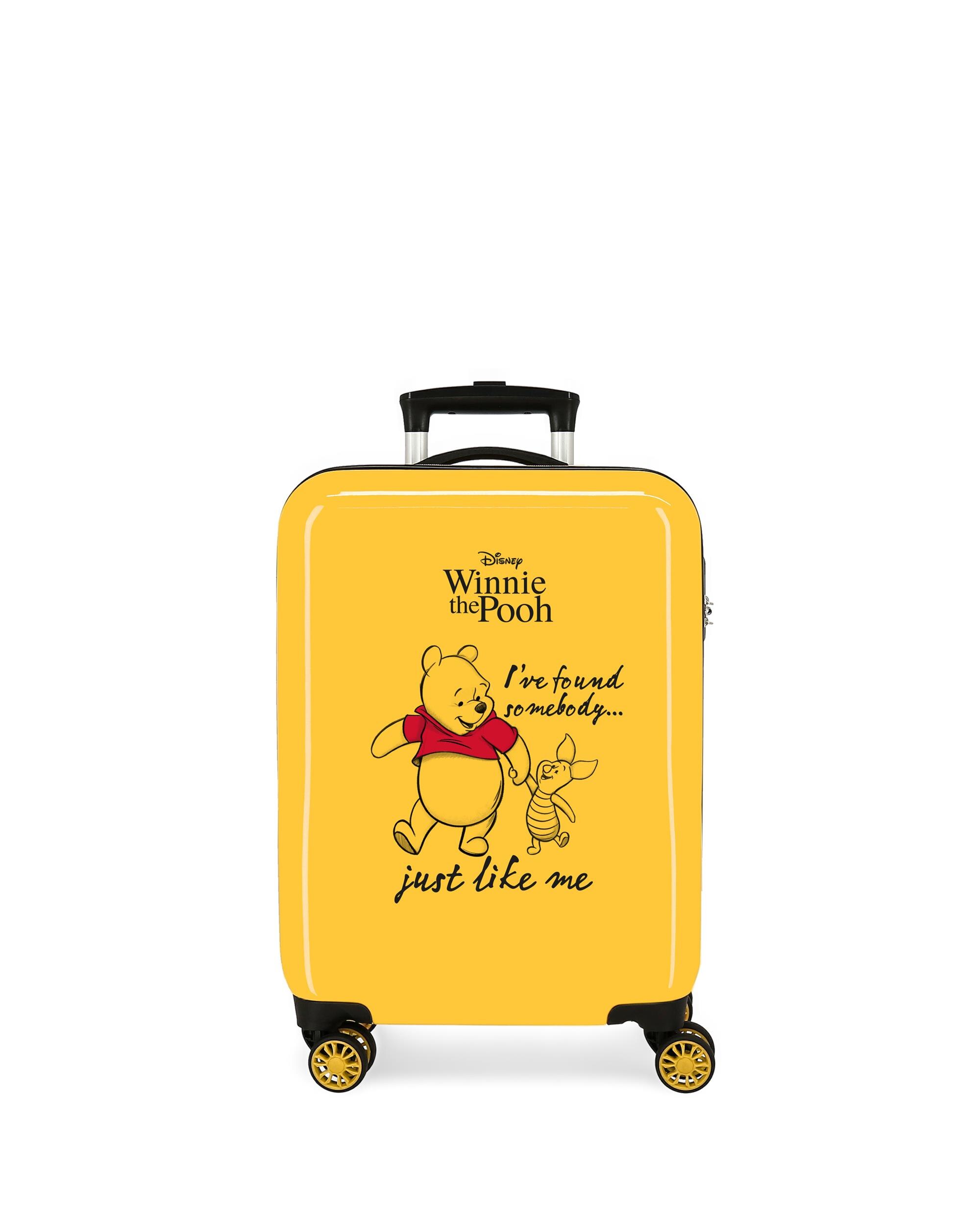 Imagen 0 de Maleta de cabina Winnie The Pooh rígida con capacidad de 34L Amarillo