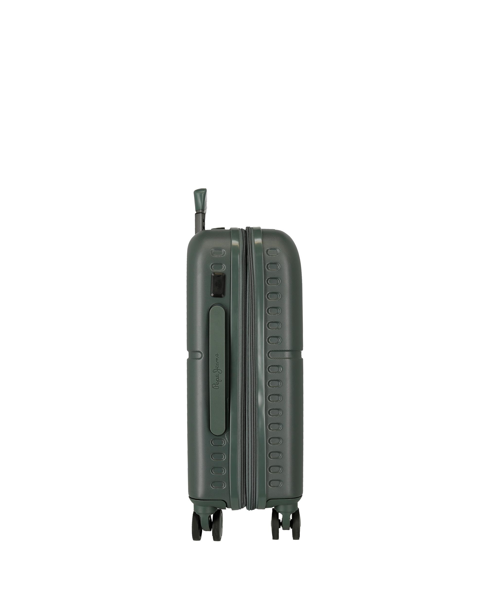 Imagen 2 de Maleta de cabina Accent rígida expandible con capacidad de 37L - Pepe Jeans - Gris oscuro Gris oscuro