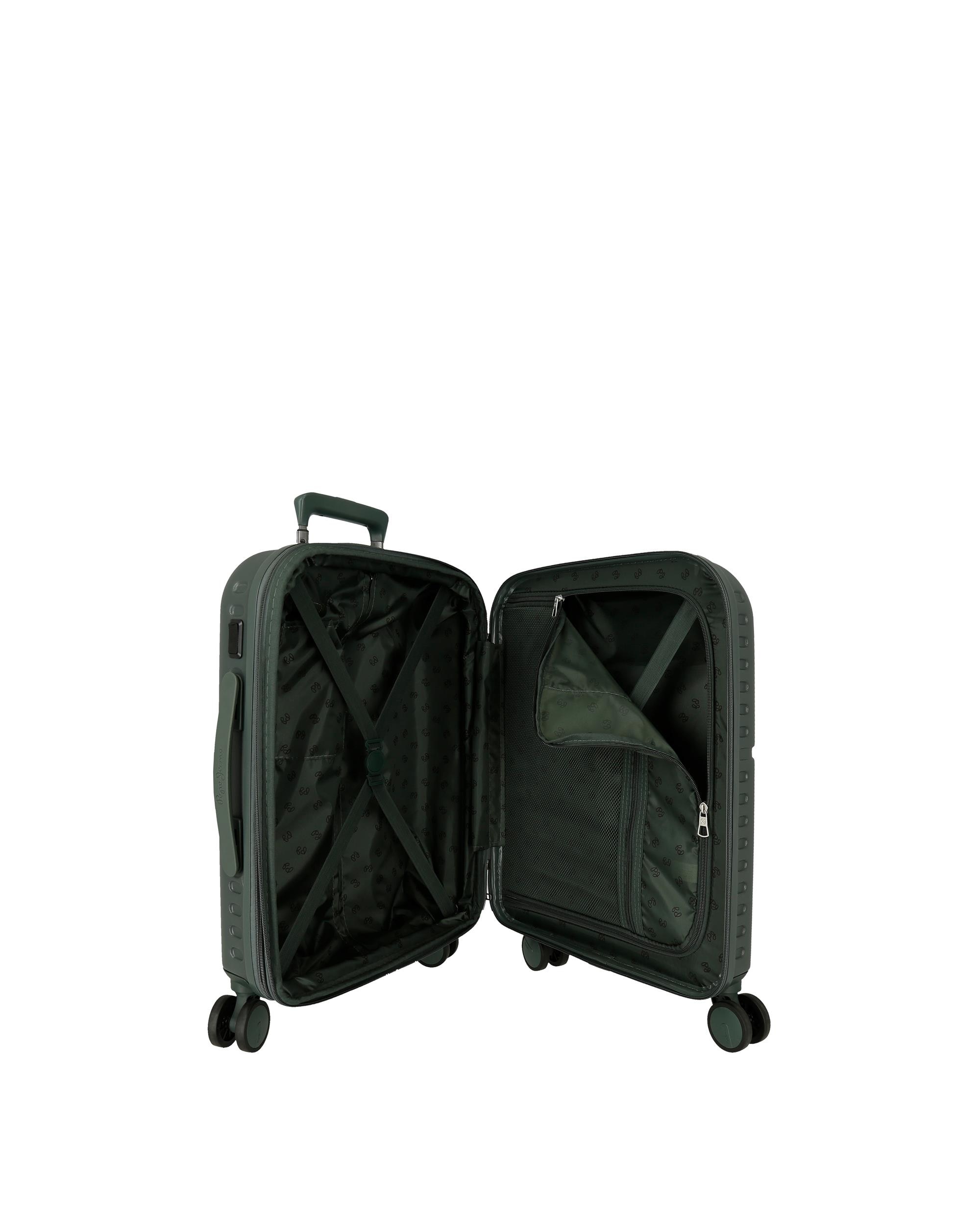 Imagen 5 de Maleta de cabina Accent rígida expandible con capacidad de 37L - Pepe Jeans - Gris oscuro Gris oscuro