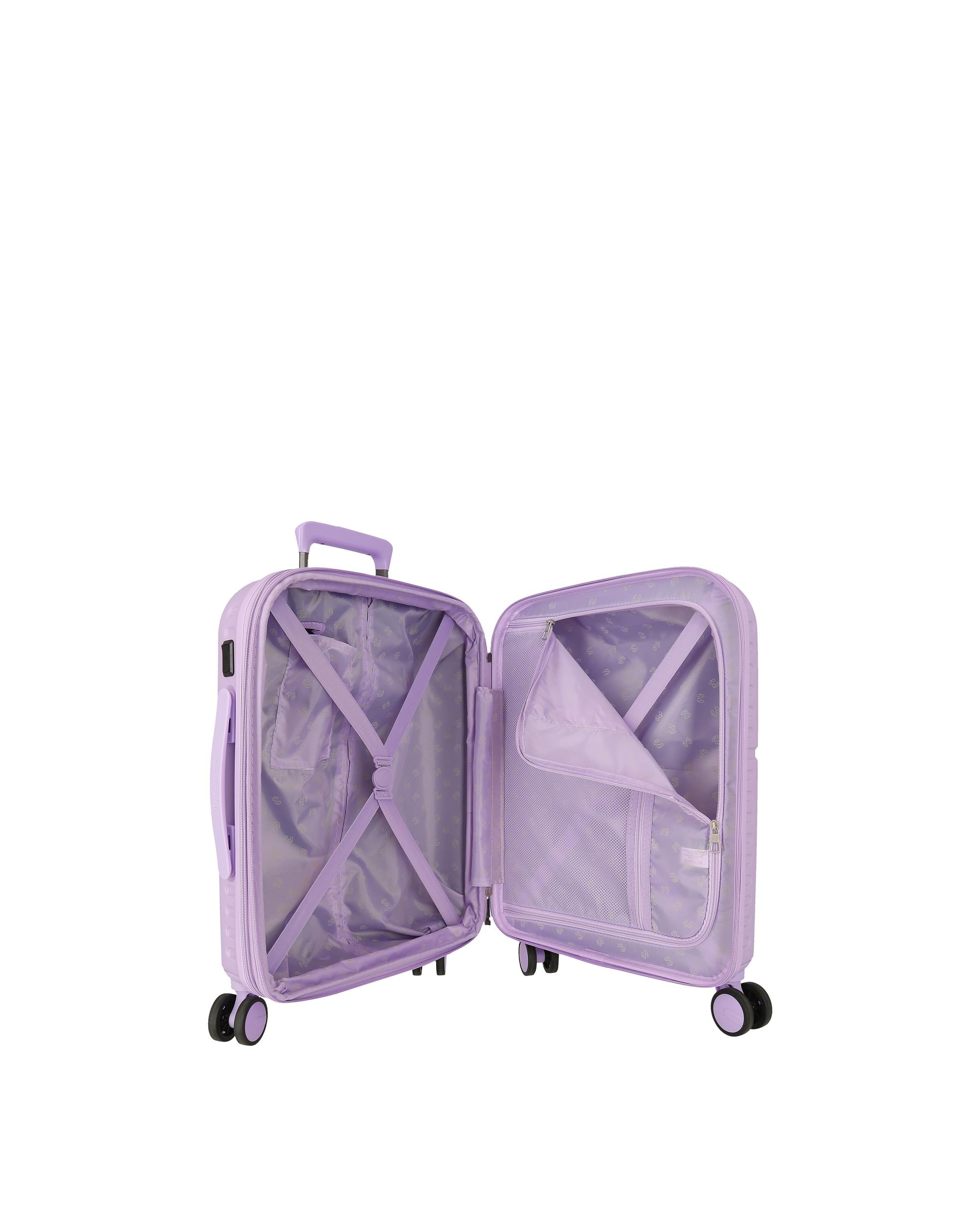 Imagen 5 de Maleta de cabina Accent rígida expandible con capacidad de 37L - Pepe Jeans - Lila Lila