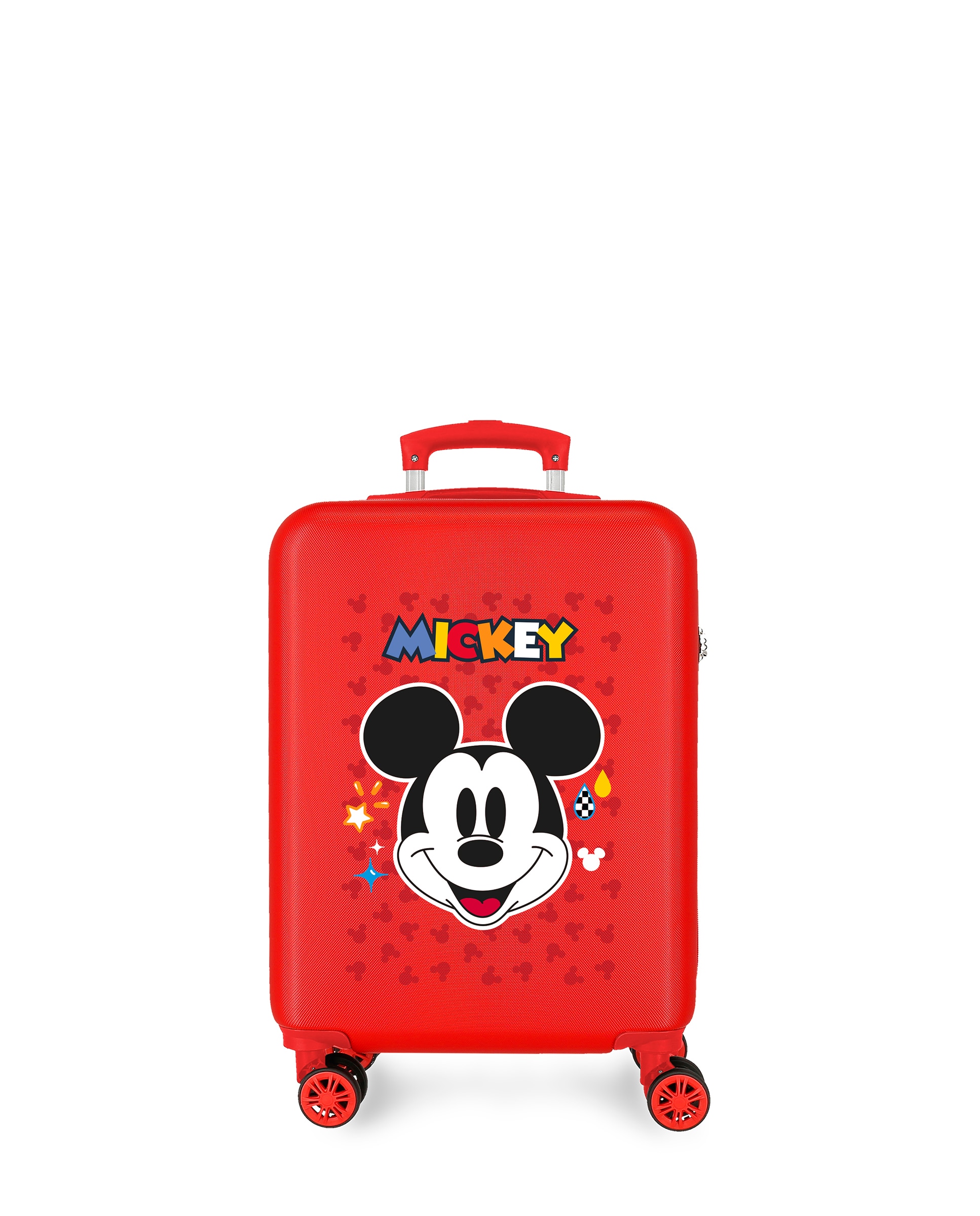 Mala de Cabine Infantil Mickey Get Moving Rígida com Capacidade de 34l Vermelho-1