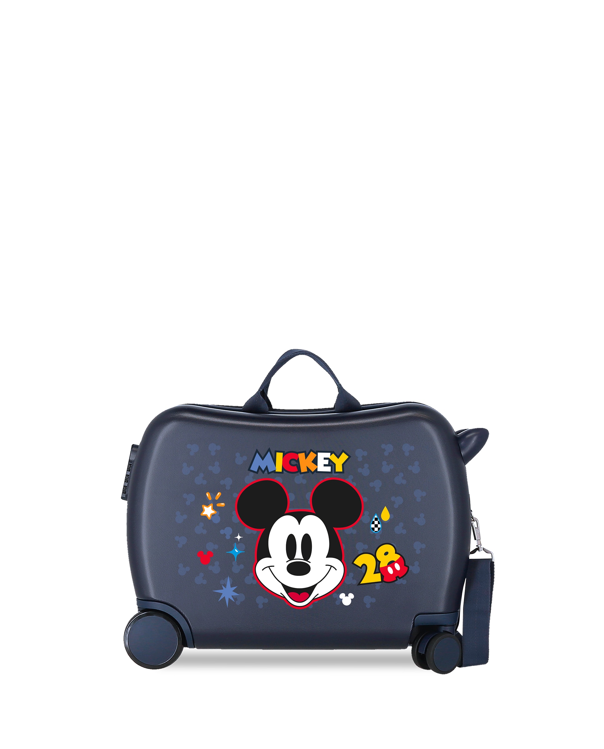 Mala de Cabine Infantil Mickey Get Moving Rígida com Capacidade de 34l Azul-marinho-1