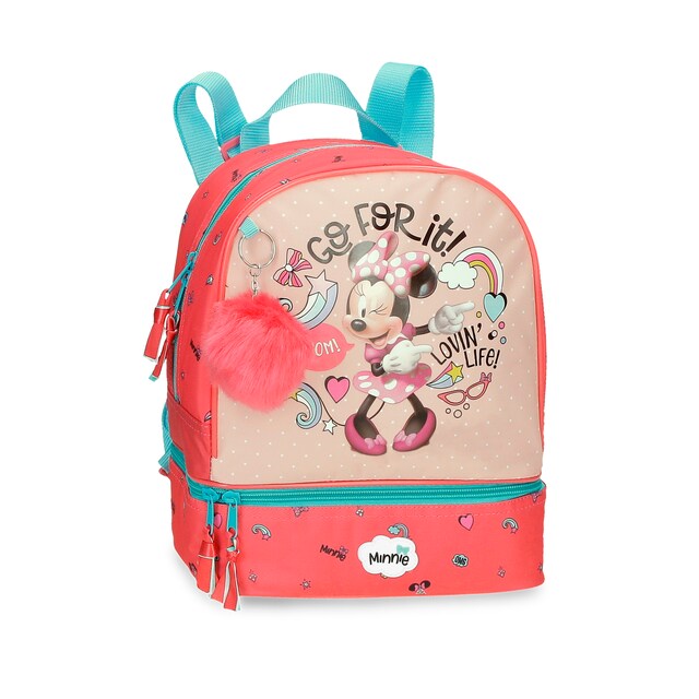 Imagen 0 de Mochila para niña Minnie Lovin Life con compartimento para la merienda