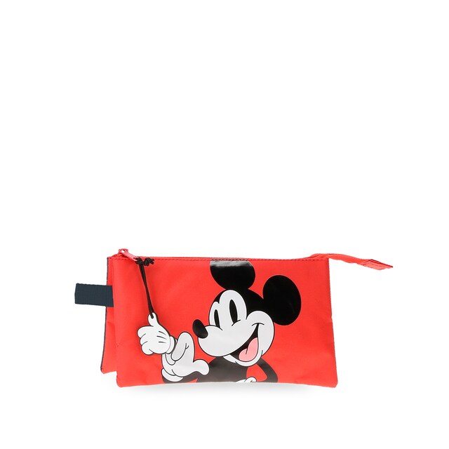 Imagen 0 de Estuche Disney Mickey Mouse Fashion tres compartimentos