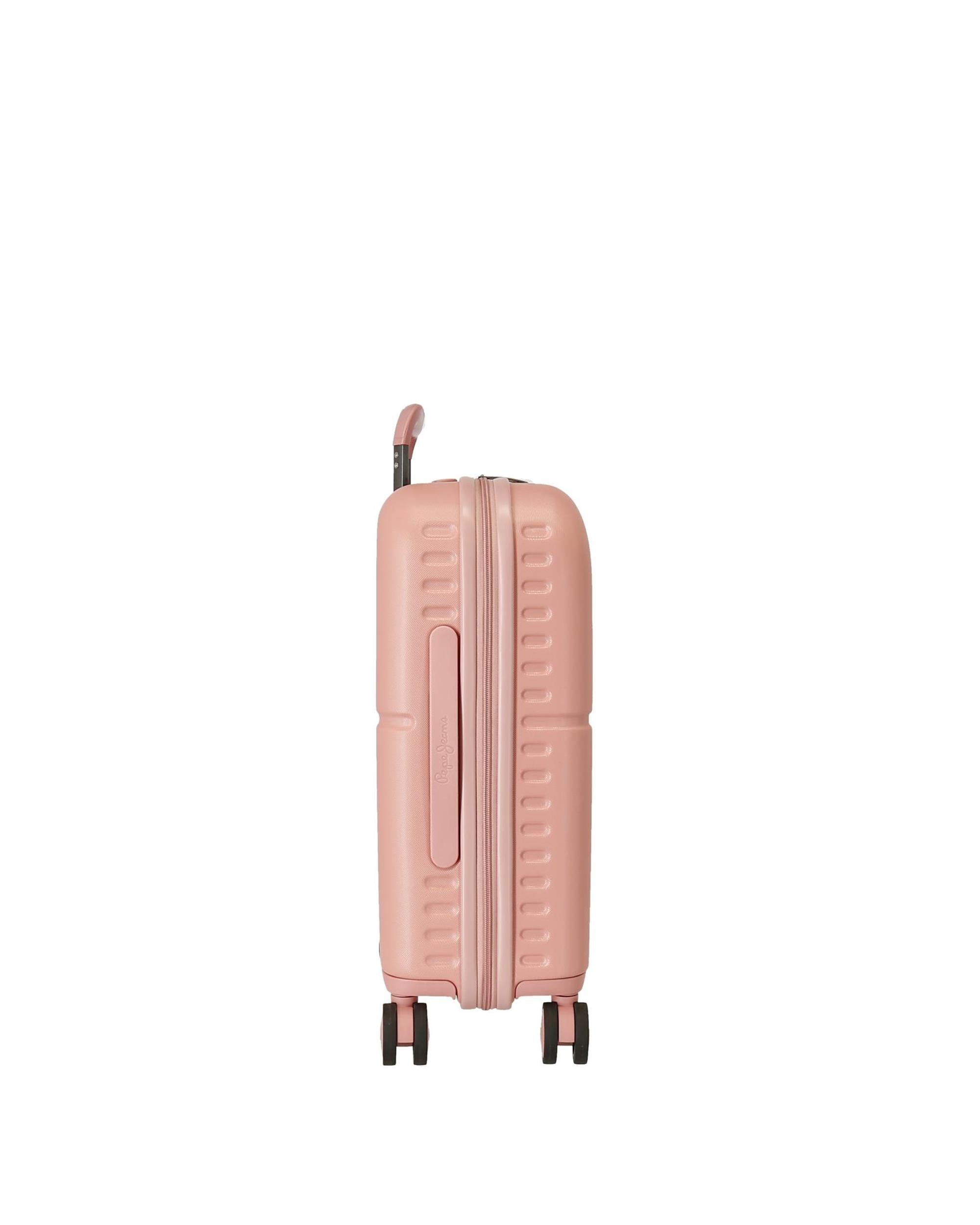 Maleta de cabina Carina rígida con capacidad de 37L - Pepe Jeans - Rosa claro Rosa claro-2