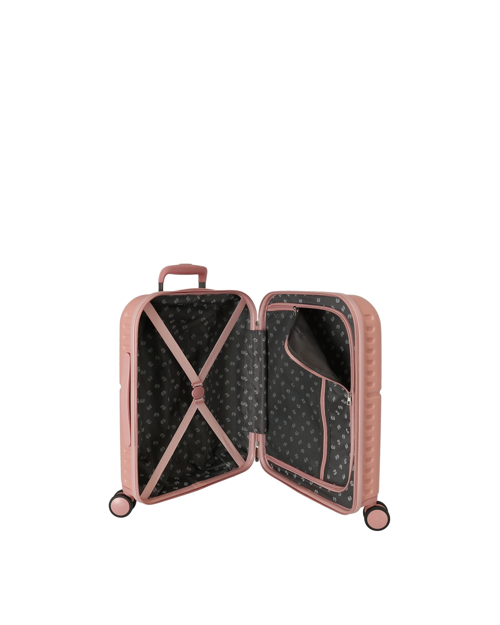 Maleta de cabina Carina rígida con capacidad de 37L - Pepe Jeans - Rosa claro Rosa claro-5