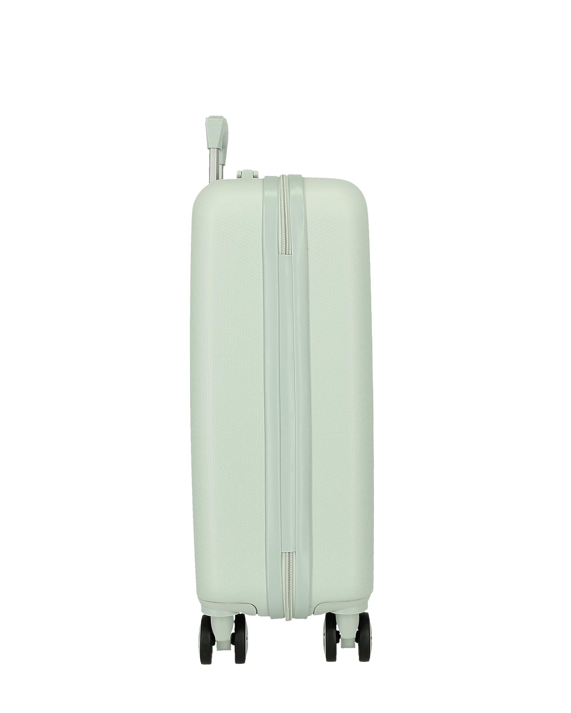 Mala de Cabine Romantic Girl Rígida com Capacidade de 34l Verde-menta-4