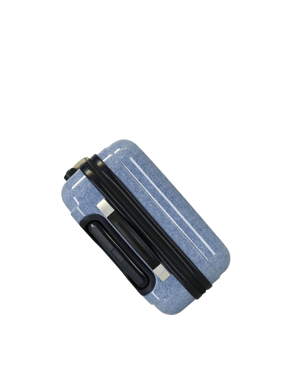 Maleta de cabina Wild Flowers rígida con capacidad de 34L Azul-6