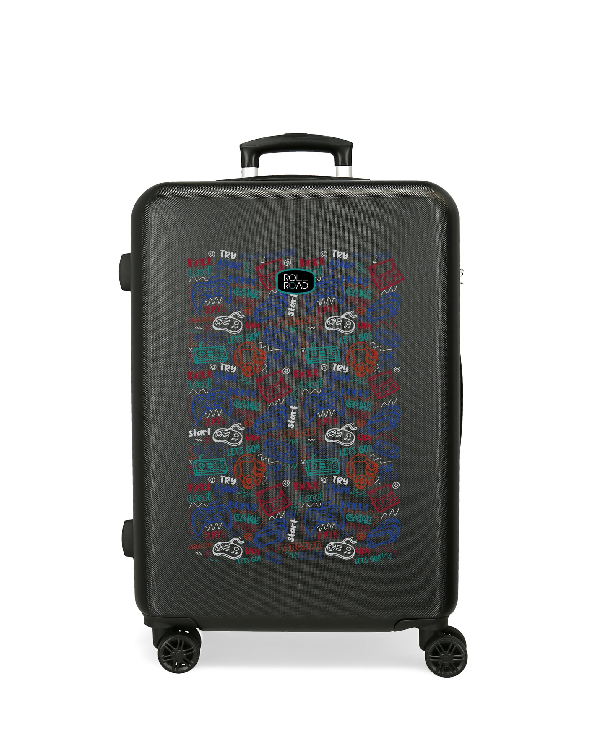 Movom - Maleta mediana Next Level rígida con capacidad de 56L.