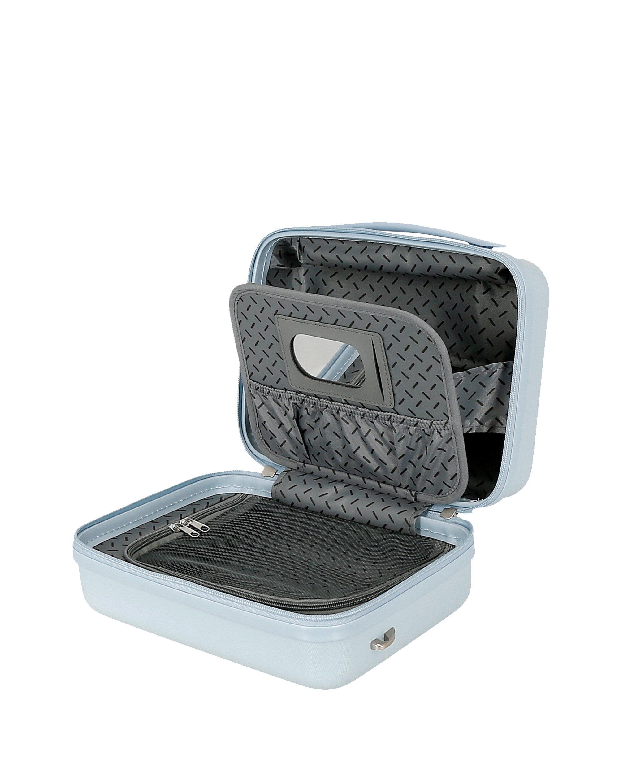 Necessaire Infantil Frozen Own Your Destiny Rígido Adaptável a Trolley Rosa-pastel-5