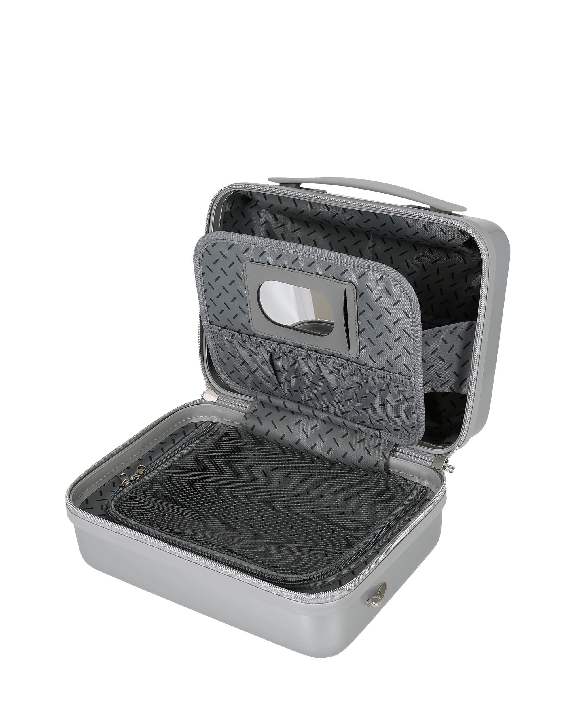 Neceser ABS Mickey Adaptable con bandolera - Disney - Gris Gris-5