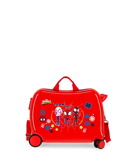 Imagen 0 de Maleta de cabina infantil Spidey and friends con dos ruedas multidireccionales