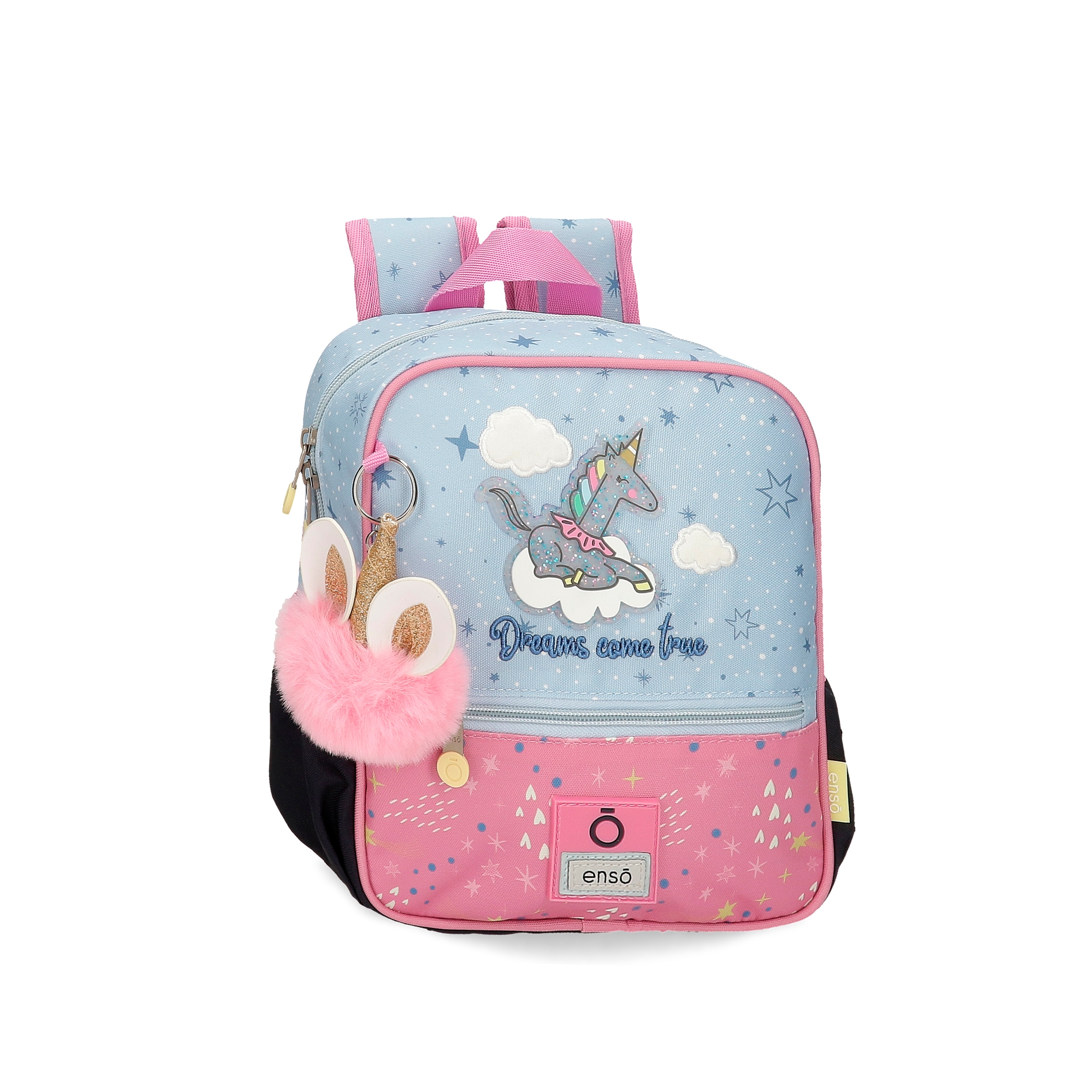 Mochila Escolar ENSO (25 x 23 x 10 - Poliéster - Multicolor)