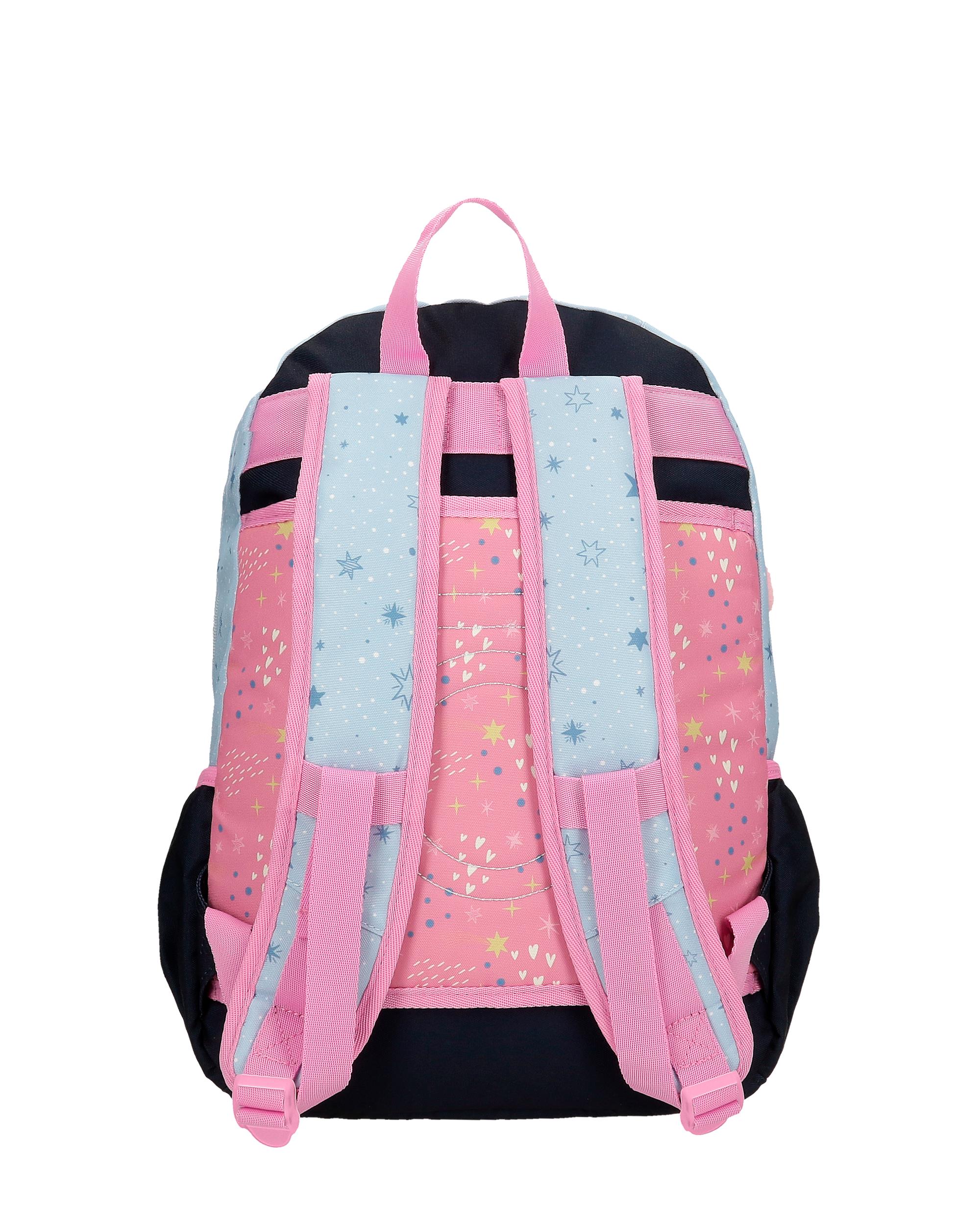 Mochila para niña Enso Dreams come true con dos compartimentos Multicolor-3
