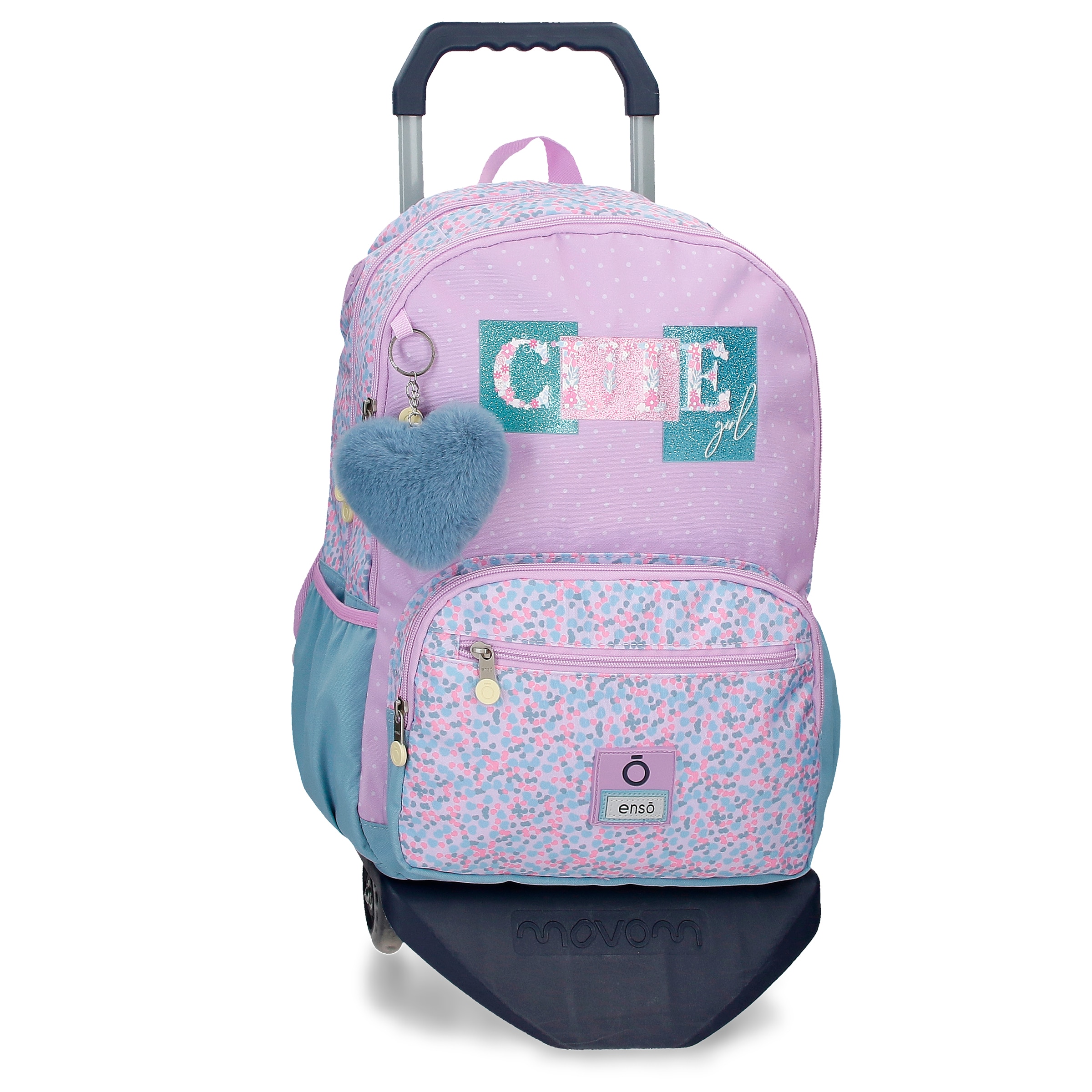 Mochila para nina Enso Cute Girl con dos compartimentos con carro Enso El Corte Ingles