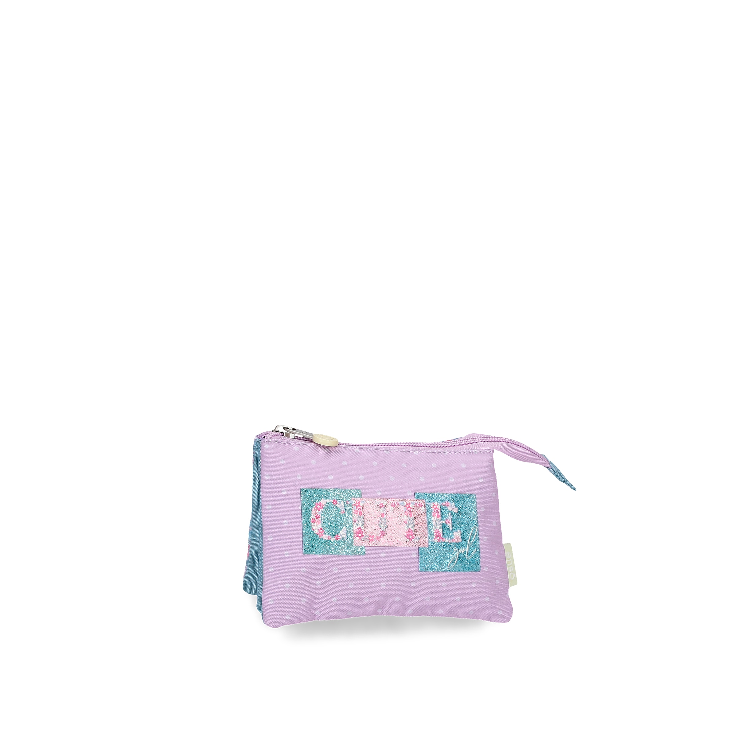 Cartera ENSO (14 x 10 x 3,5 - Poliéster - Morado)