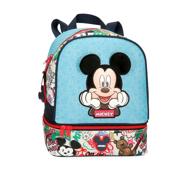 Imagen 0 de Mochila para niño Mickey Be Cool con compartimento para la merienda