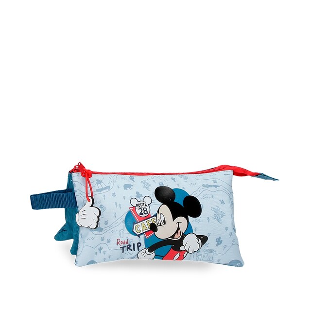 Imagen 0 de Estuche de niño Mickey Road Trip Tres compartimentos