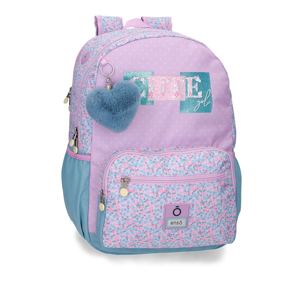 Enso Cute Girl mochila escolar para portátil 156 morado 32x42x14 cms 1882l 42cm