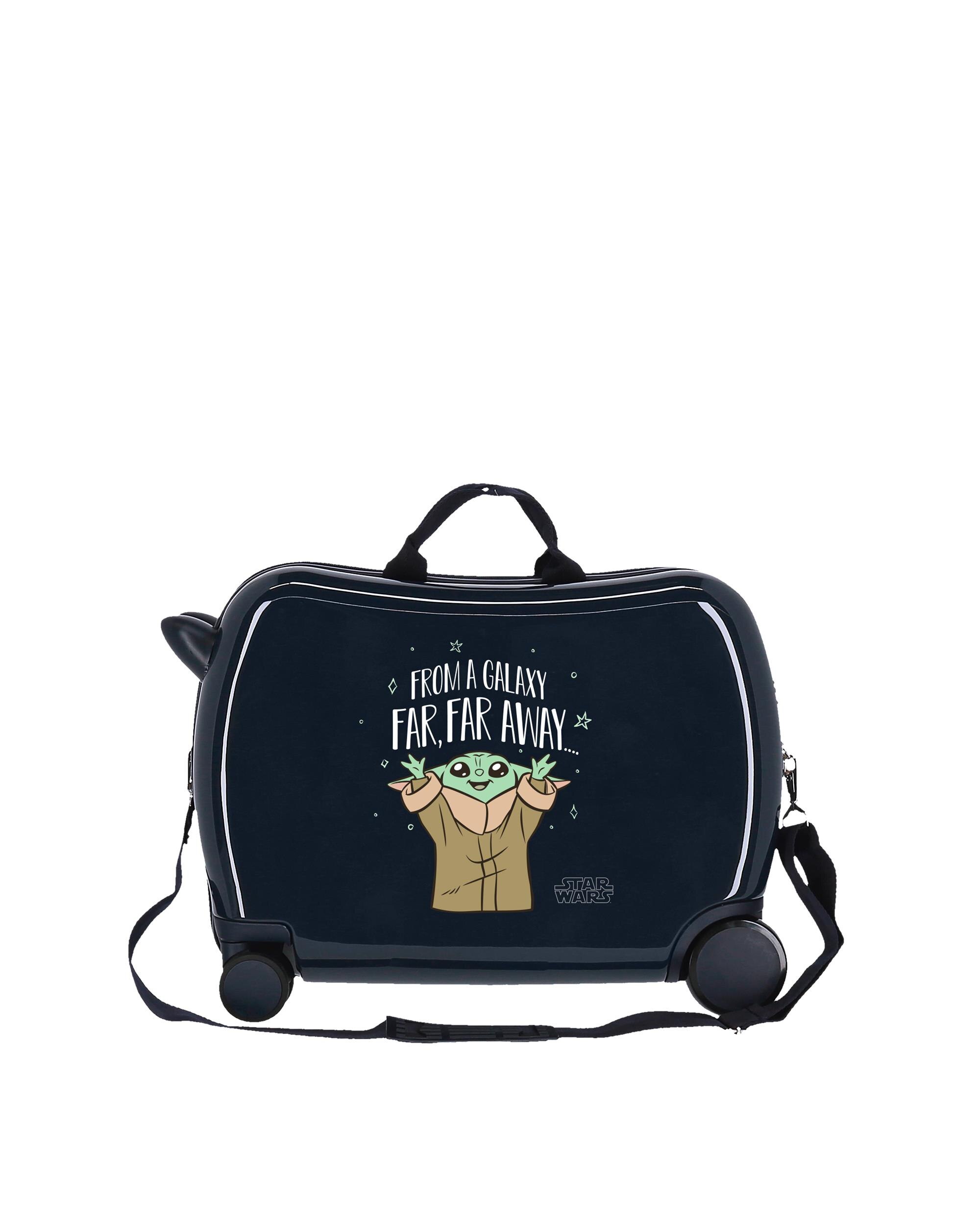 Maleta infantil Star Wars Far away dos ruedas multidireccionales con capacidad de 34L - Personajes - Negro Negro-3