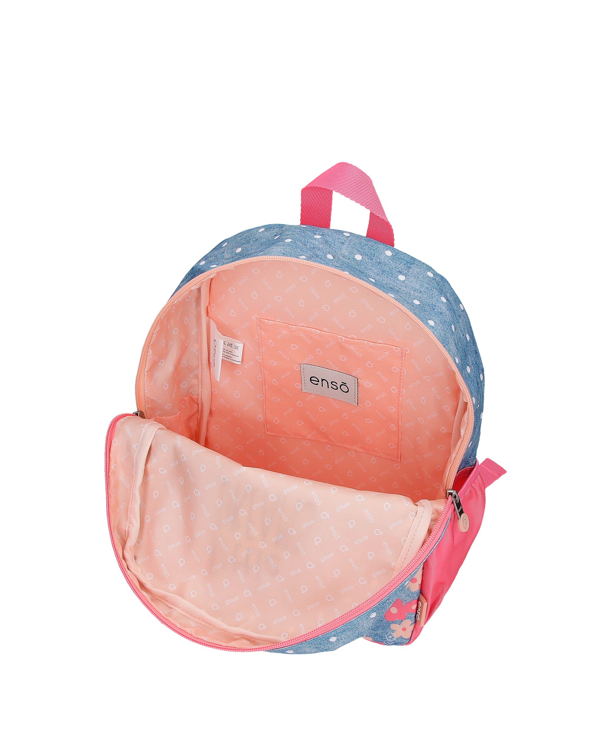 Mochila de paseo para niña Enso Little Dreams adaptable con bolsillos laterales 32 cm Rosa-4
