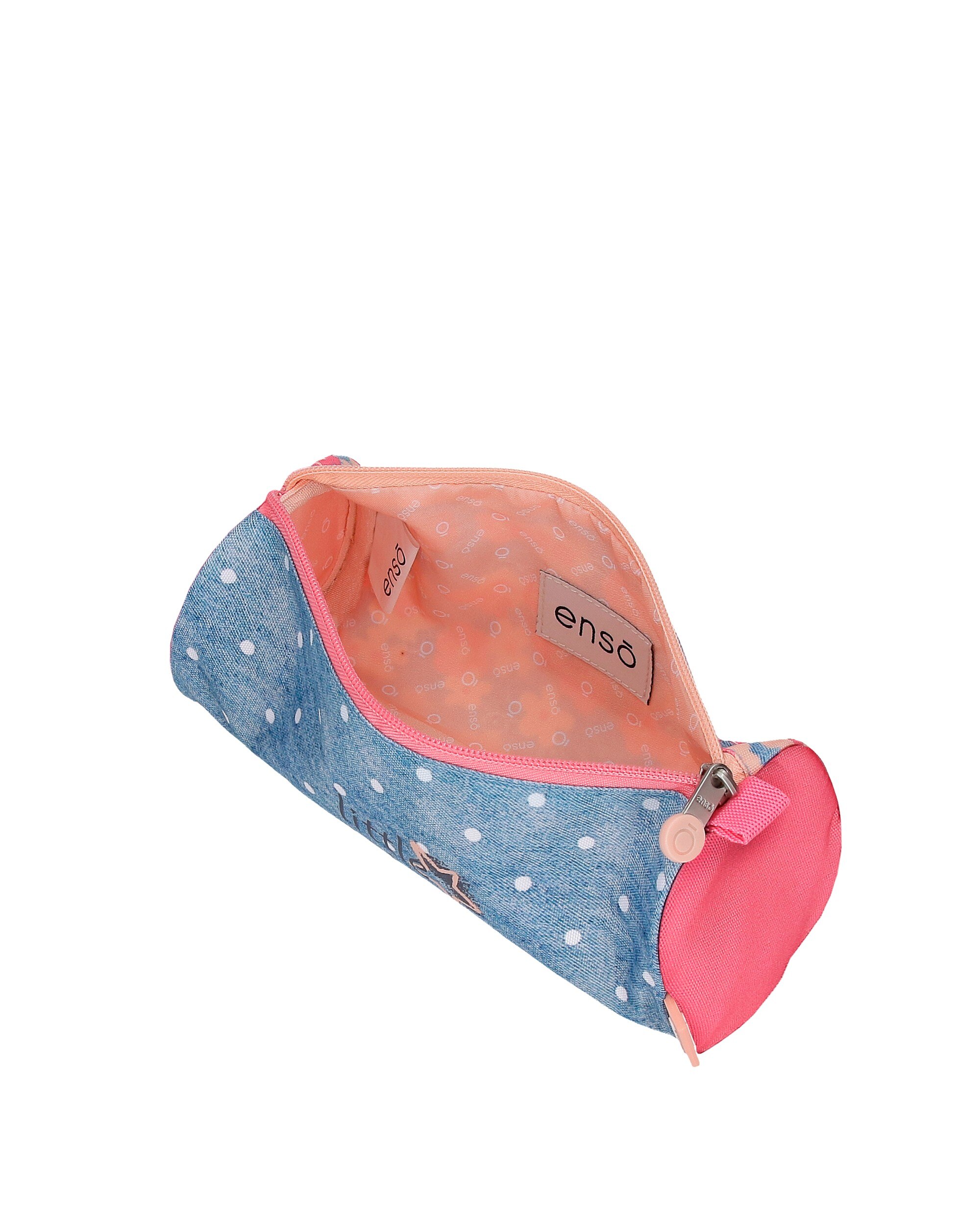 Estuche redondo Enso Little Dreams para niña Rosa-3