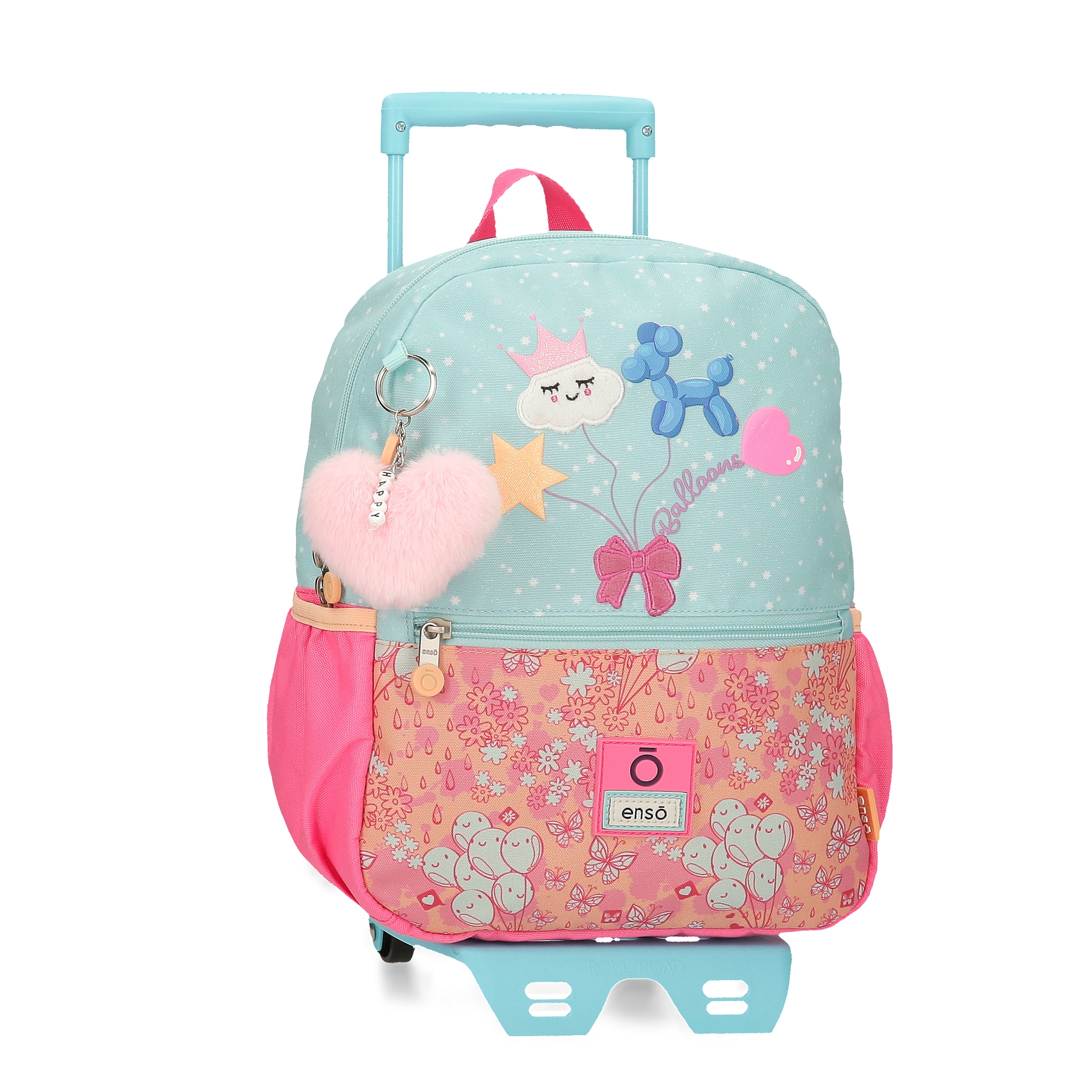 Mochila de paseo ENSO Ballons con carro 32cm