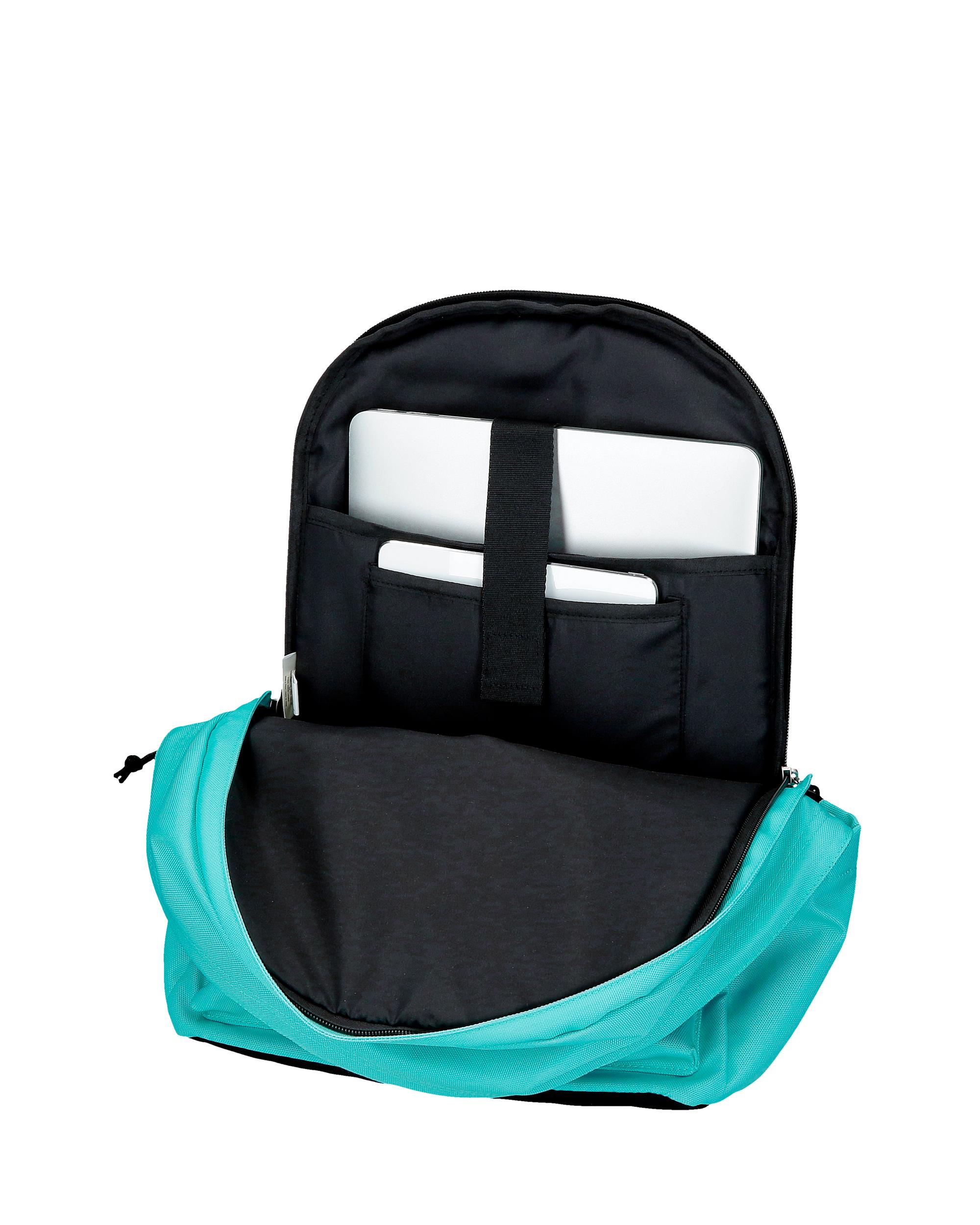 Imagen 5 de Mochila Pepe Jeans Aris Colorful portaordenador dos compartimentos aguamar Verde