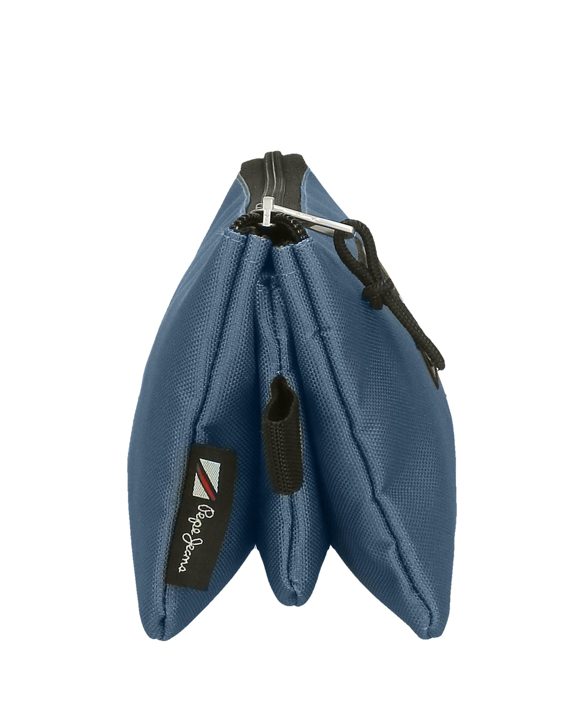 Imagen 2 de Estuche Pepe Jeans Aris Colorful tres compartimentos azul denim Azul