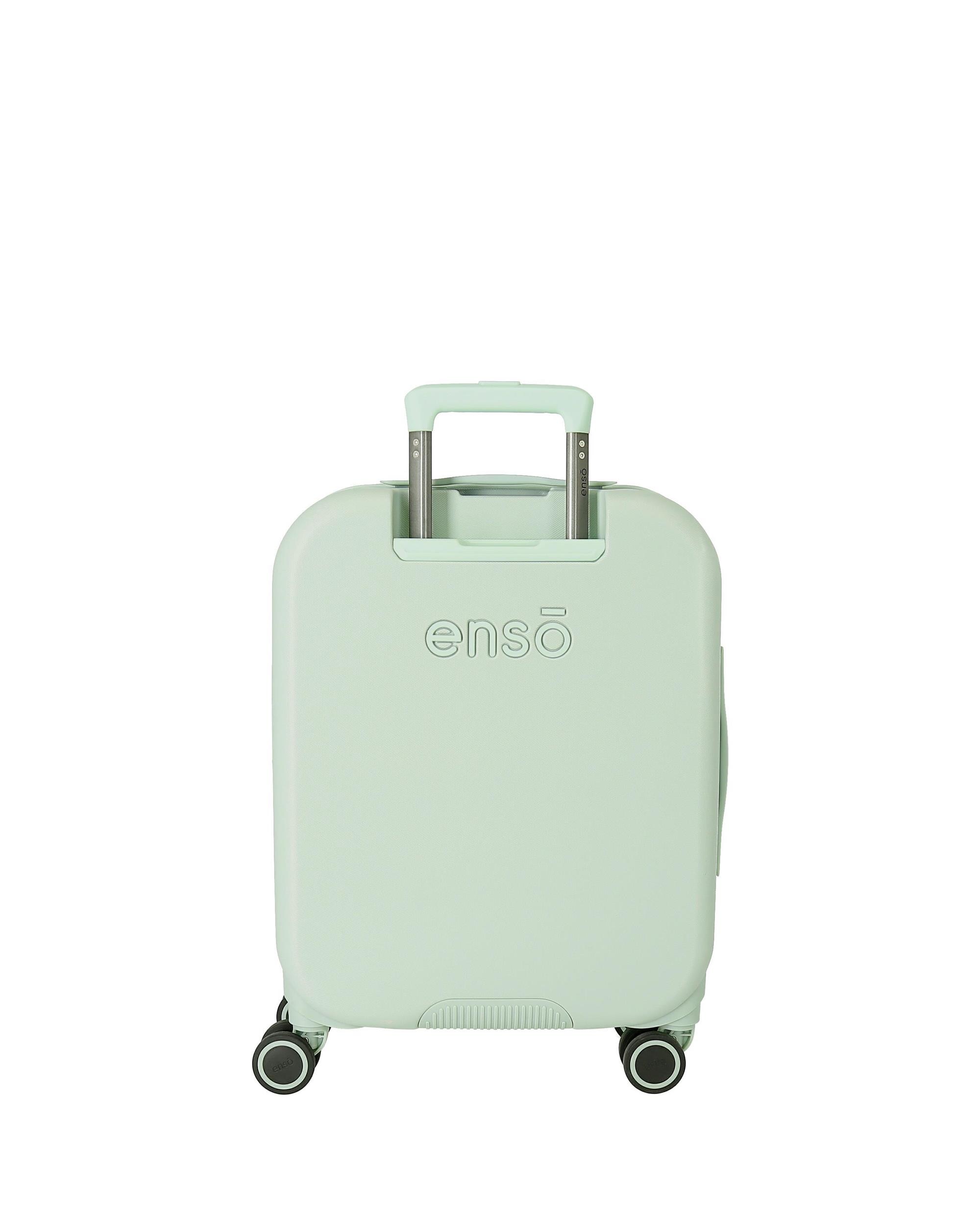 Maleta de cabina con expandible Happiness con capacidad de 37 L - Disney - Verde Verde-3