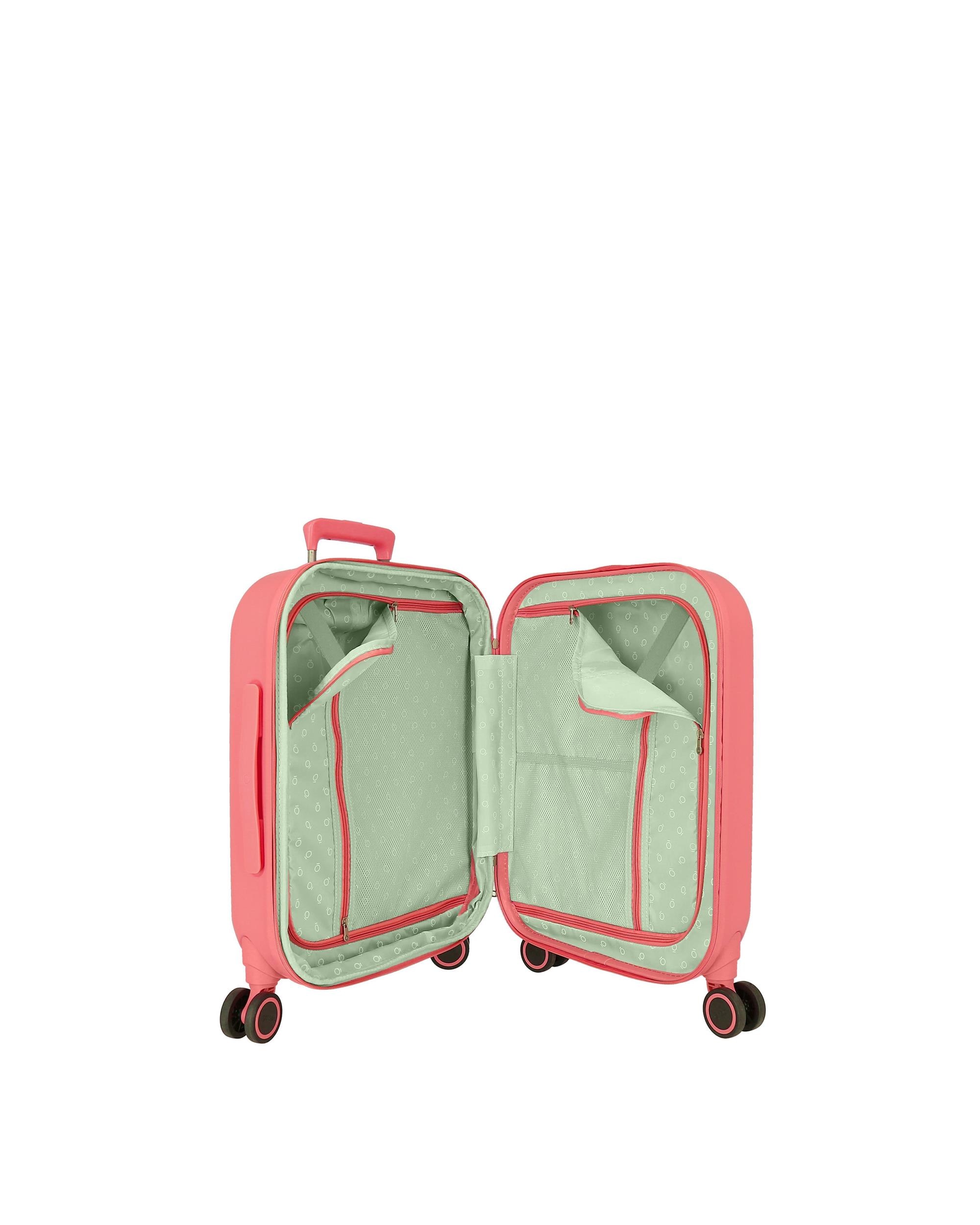 Maleta de cabina Disney 100 Happiness con capacidad de 37 L - Rosa Rosa-5