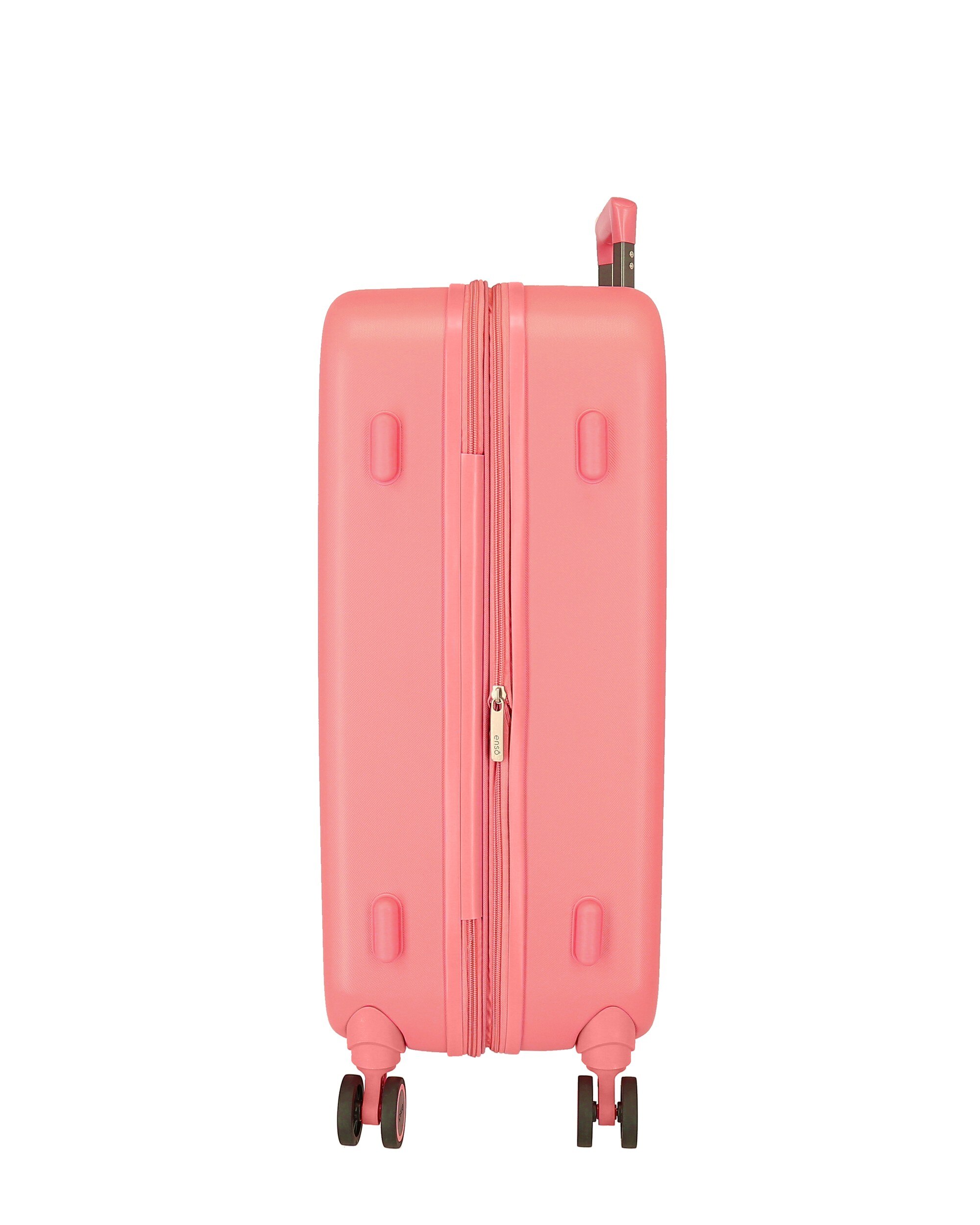 Conjunto de Malas (cabine e Média) Disney 100 Happiness com Capacidade de 116 L Coral-2