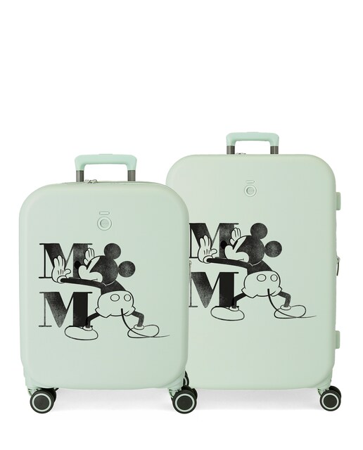 Imagen 0 de Juego de maletas ( Cabina y mediana) Disney 100 Happiness con capacidad de 116 L