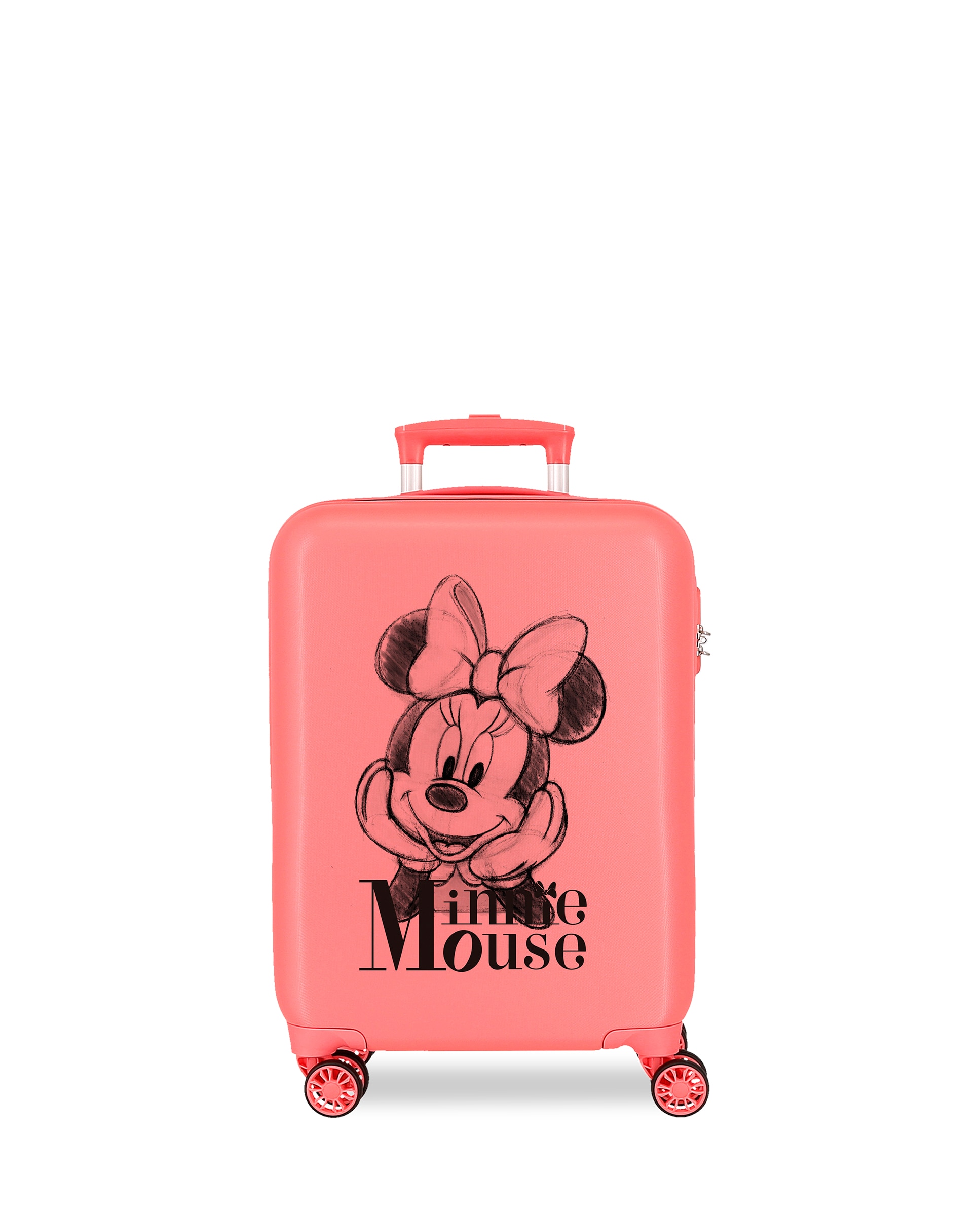 Mala de Cabine Infantil Minnie In Love com Capacidade de 34 L Rosa-1