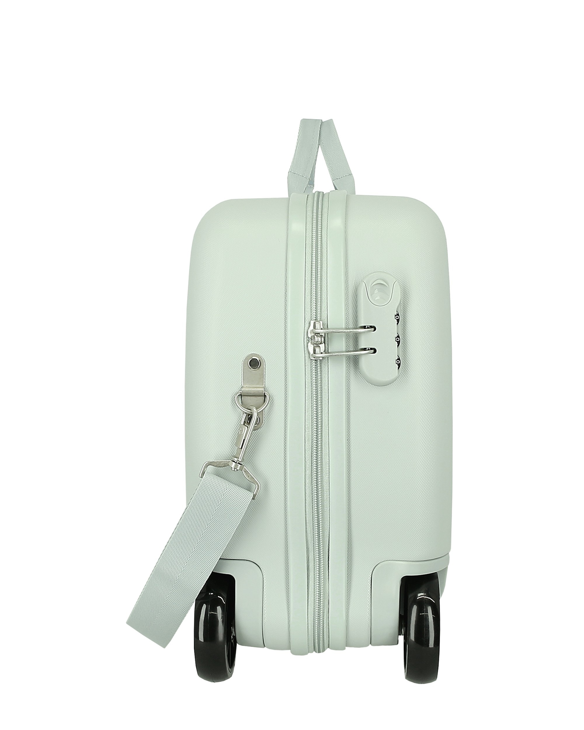 Maleta infantil 2 ruedas multidireccionales mickey y minnie londres rígida con capacidad de 34l - Disney - Verde Verde-2