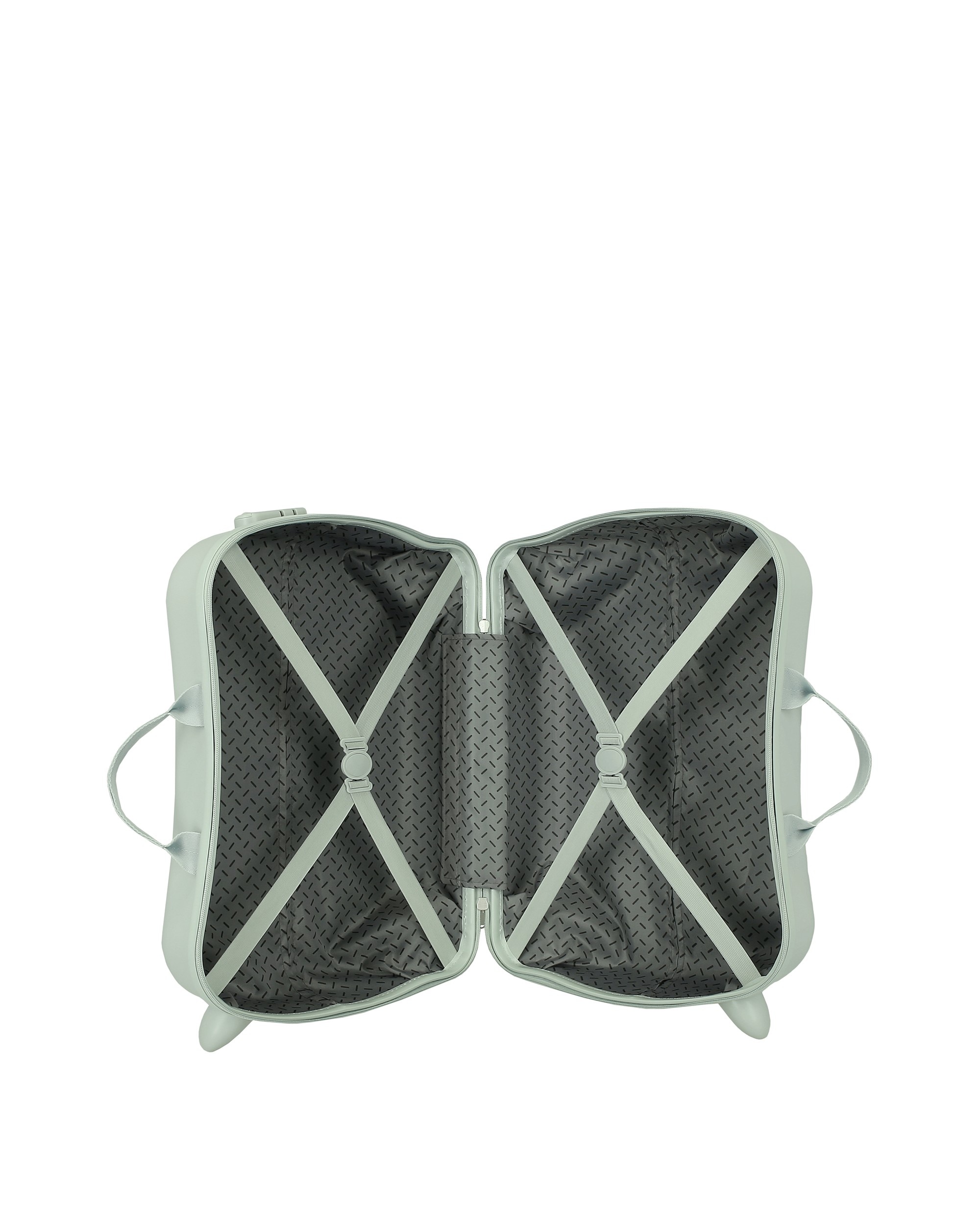 Maleta infantil 2 ruedas multidireccionales mickey y minnie londres rígida con capacidad de 34l - Disney - Verde Verde-5
