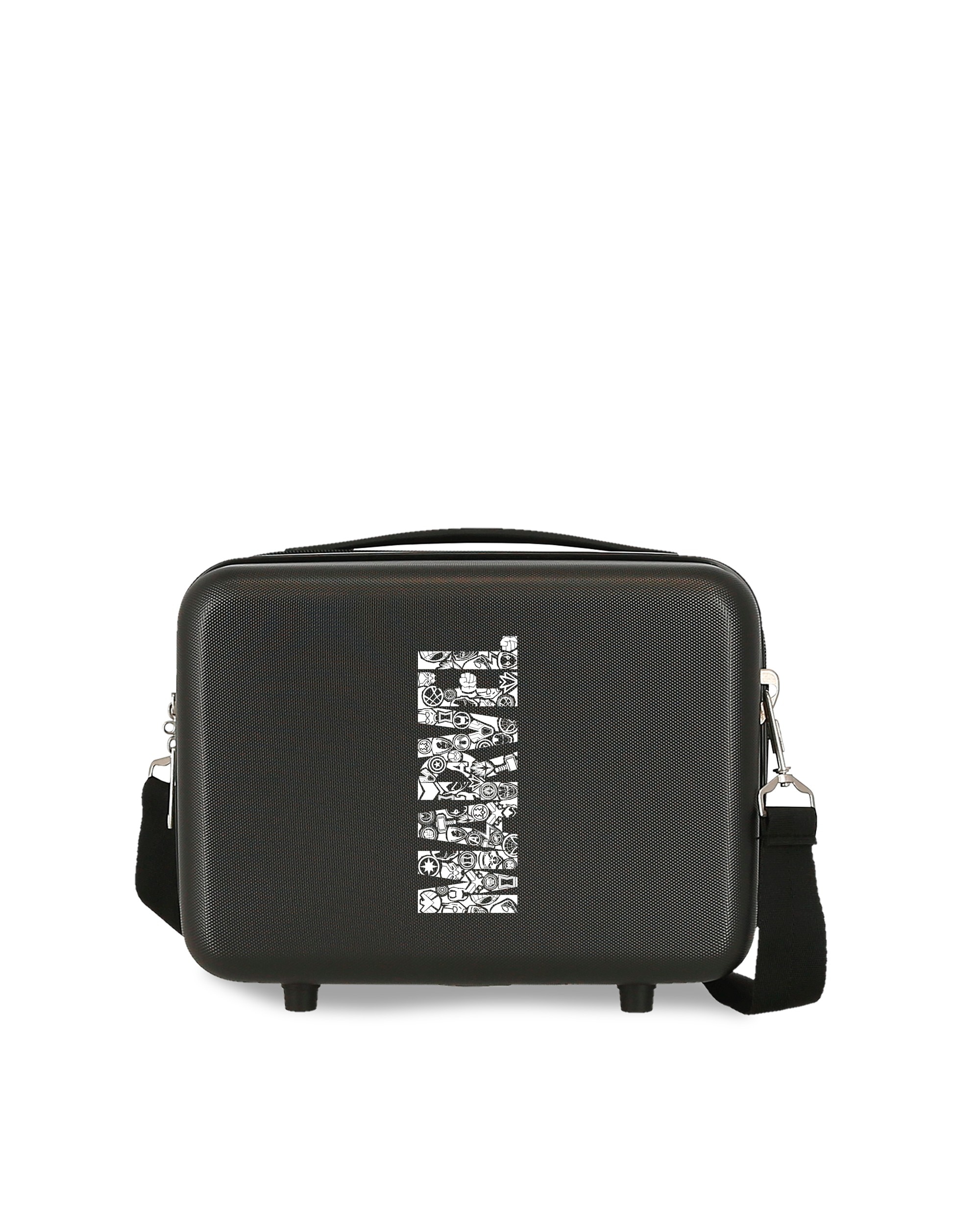 Necessaire em Abs Infantil Disney 100 Iron Man Adaptável com Capacidade de 9l Preto-1