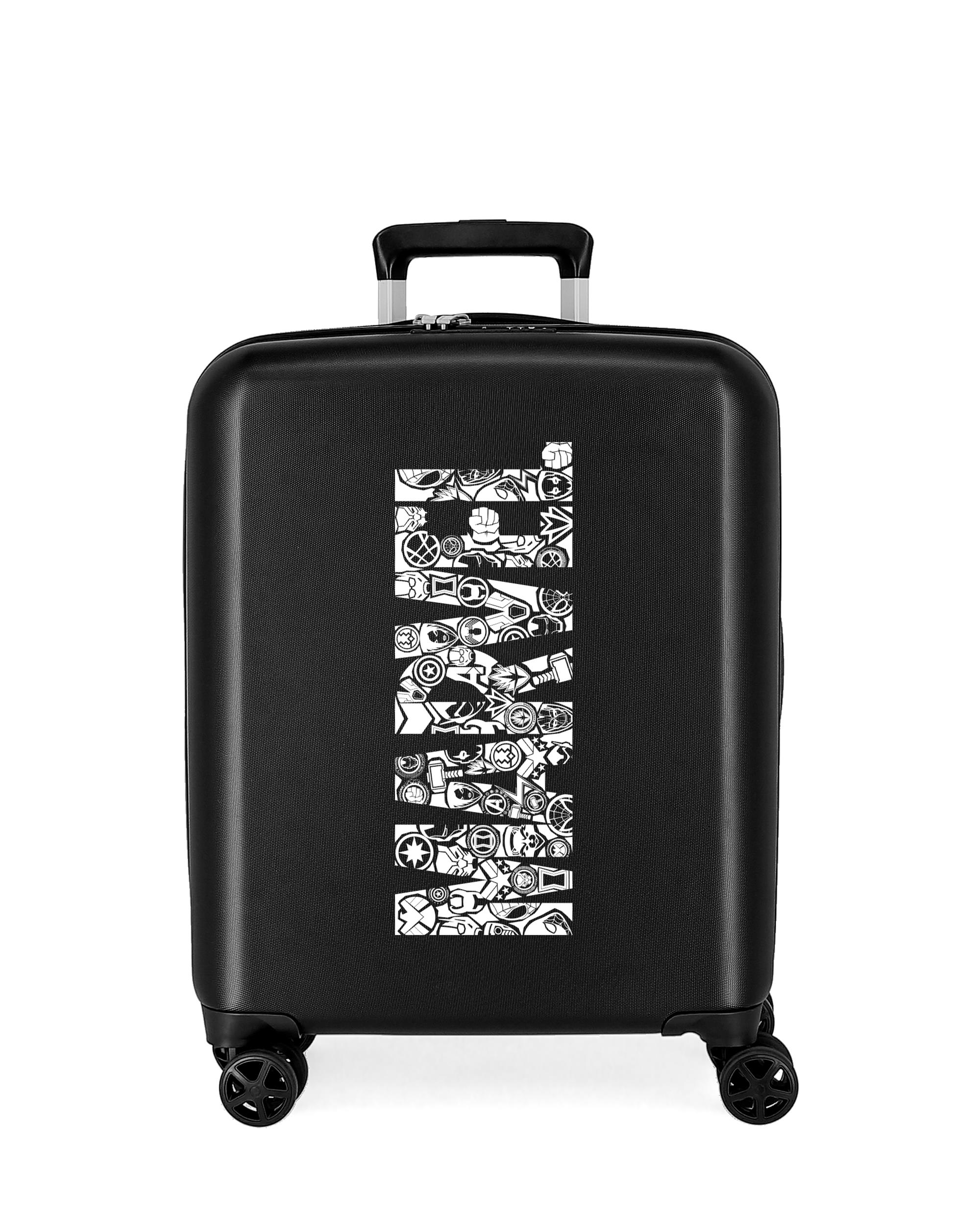 Mala de Cabine Infantil Disney 100 Iron Man com Capacidade de 38l Preto-1