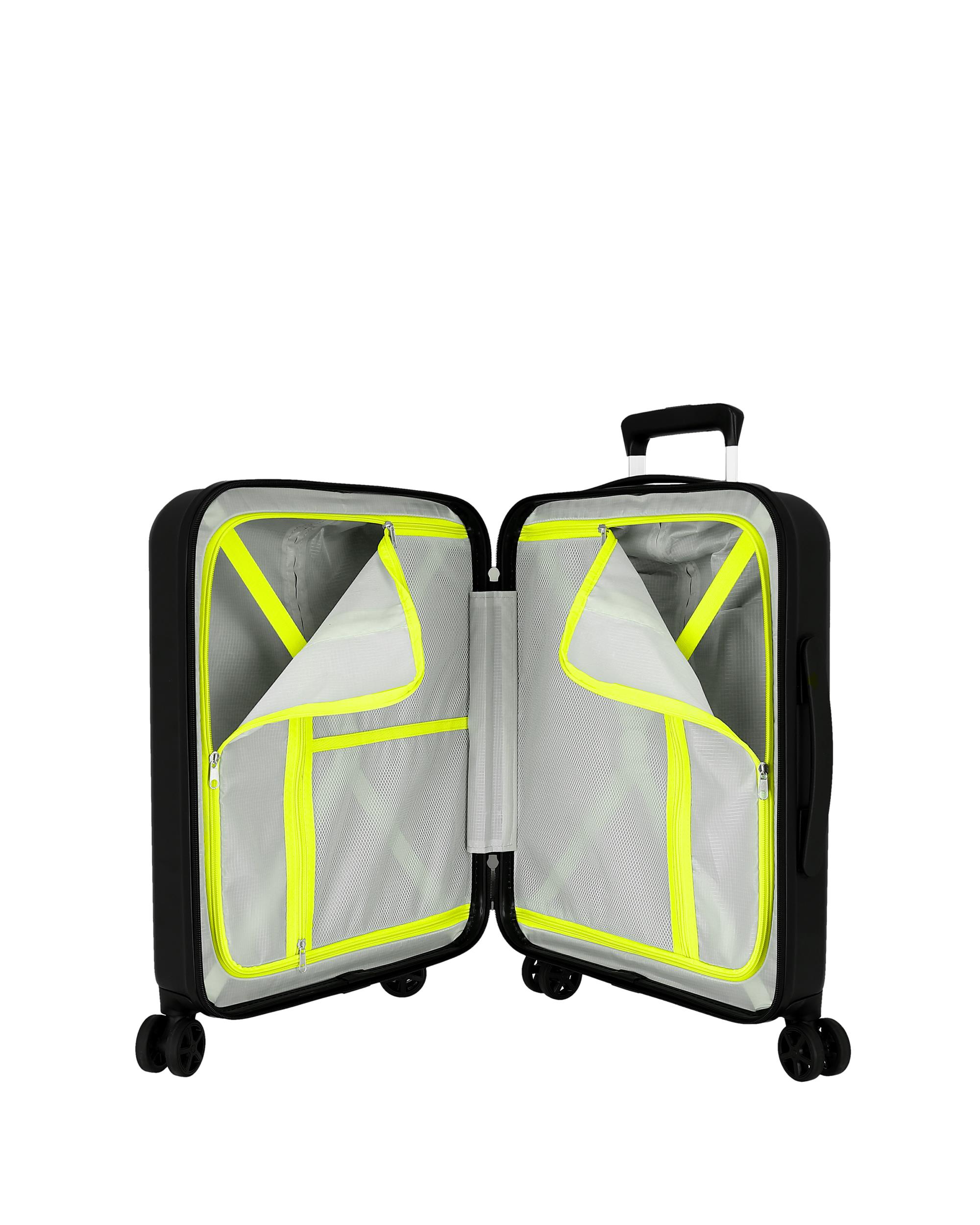 Mala de Cabine Infantil Disney 100 Iron Man com Capacidade de 38l Preto-5