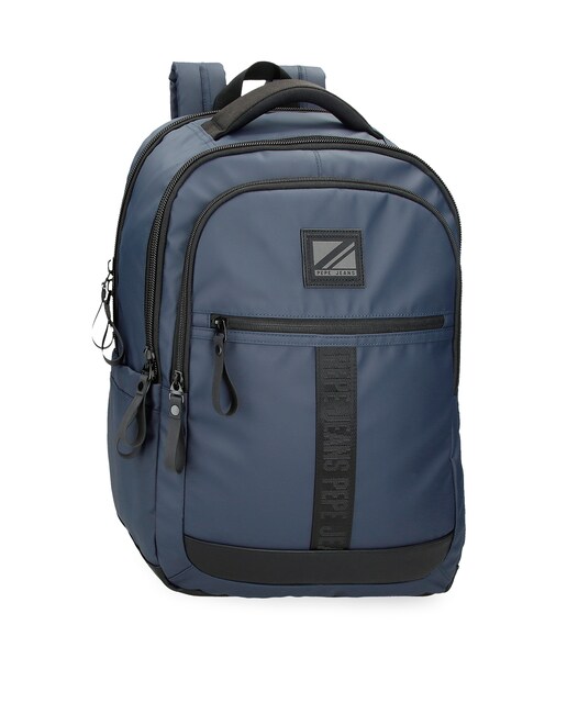 Imagen 0 de Mochila porta ordenador de hombre Hoxton tres compartimentos en azul marino