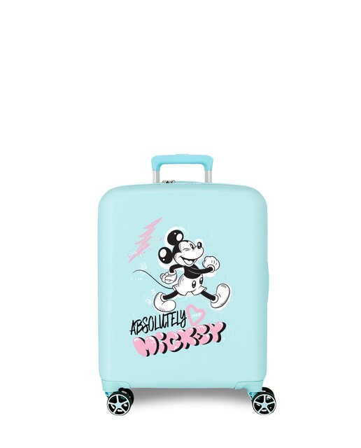 Imagen 0 de Maleta de cabina infantil rígida  infantil rígida Mickey & Minnie Kisses con capacidad de 38L