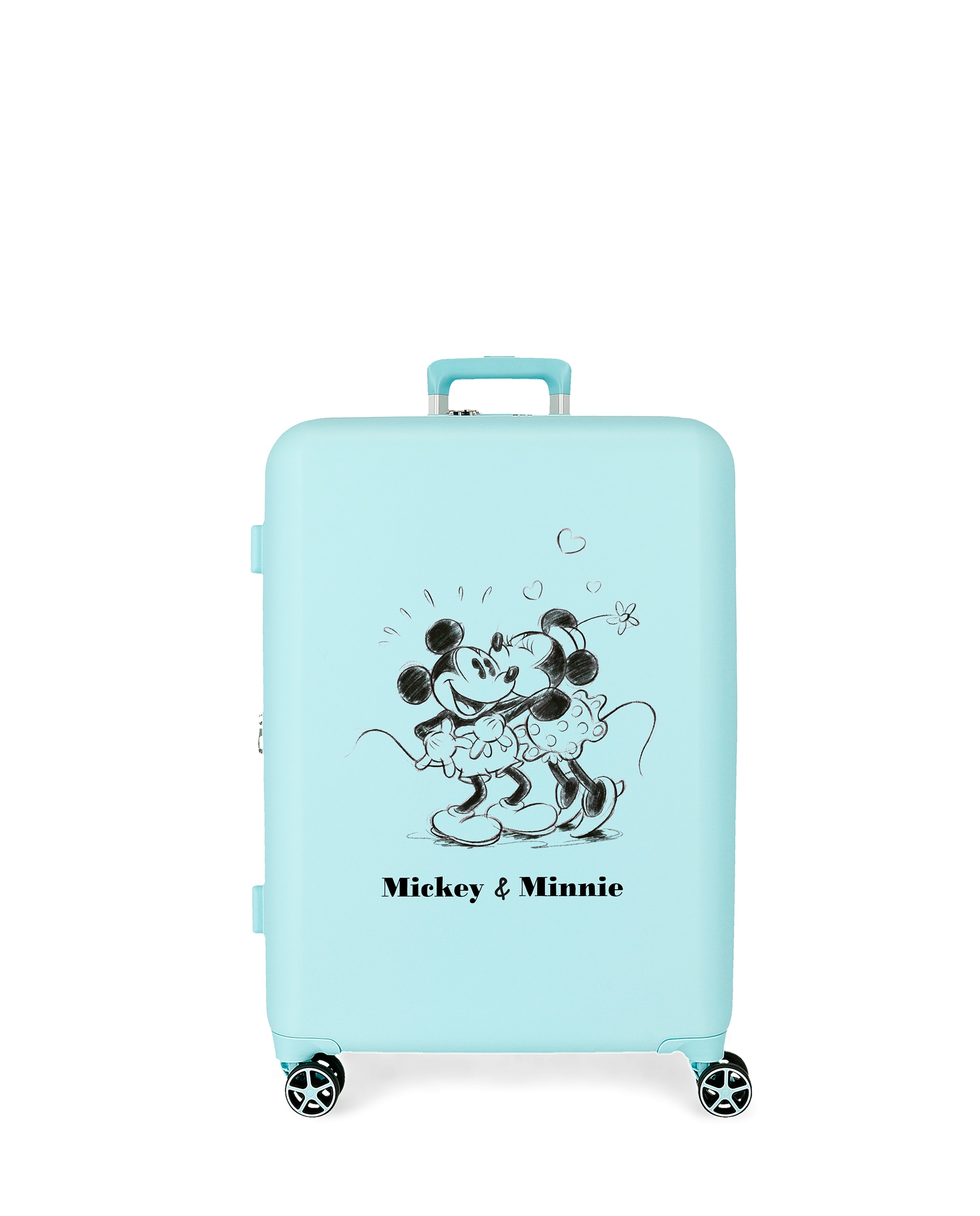 Disney - Maleta mediana con expandible Minnie you are magic con capacidad de 88L.