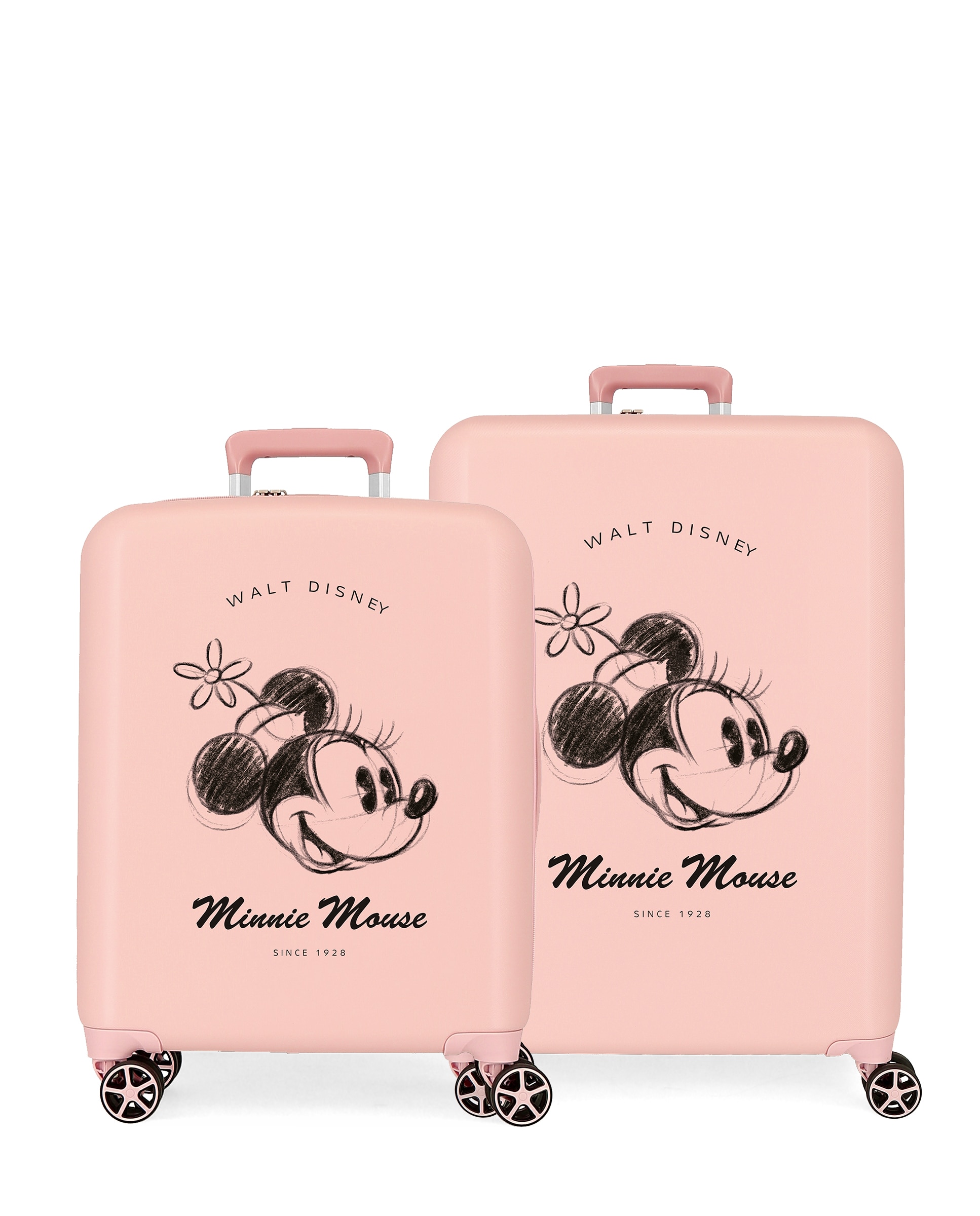 Disney - Juego de maletas rígidas Minnie you are magic con capacidad de 126L.