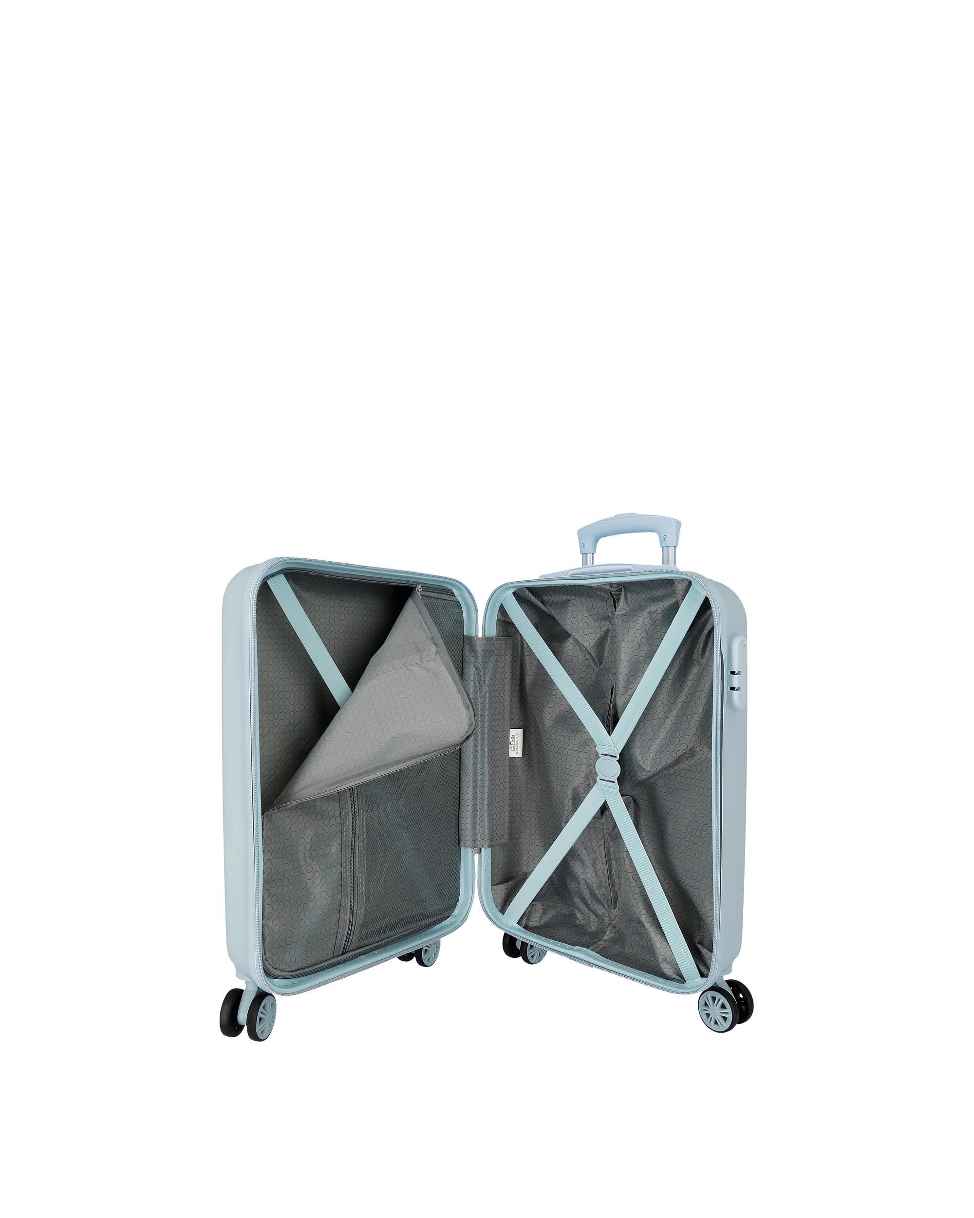 Maleta de cabina Fantasy All smile rígida con capacidad de 35L - Disney - Azul Azul-5