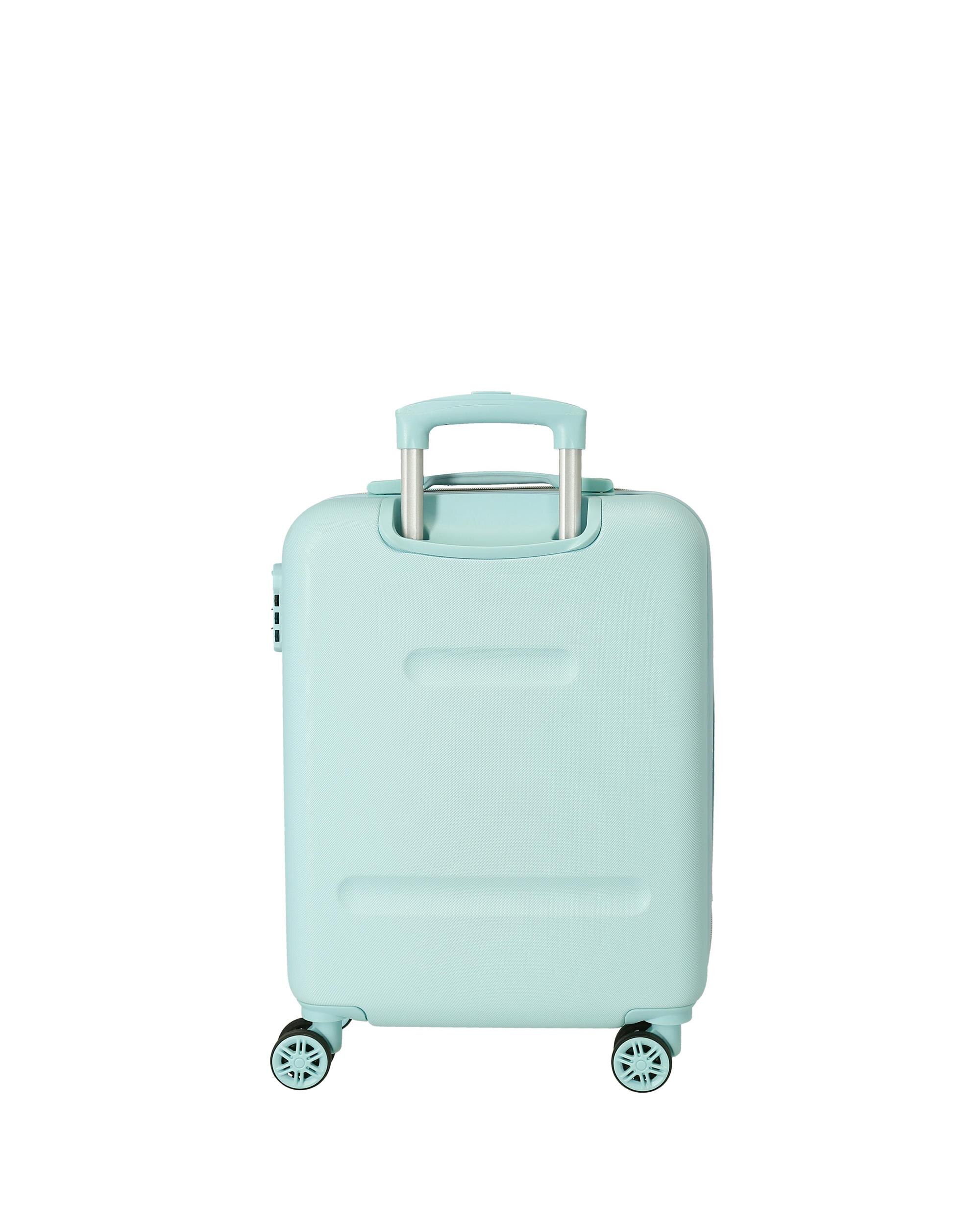 Maleta de cabina Fantasy All smile rígida con capacidad de 35L - Disney - Azul claro Azul claro-3