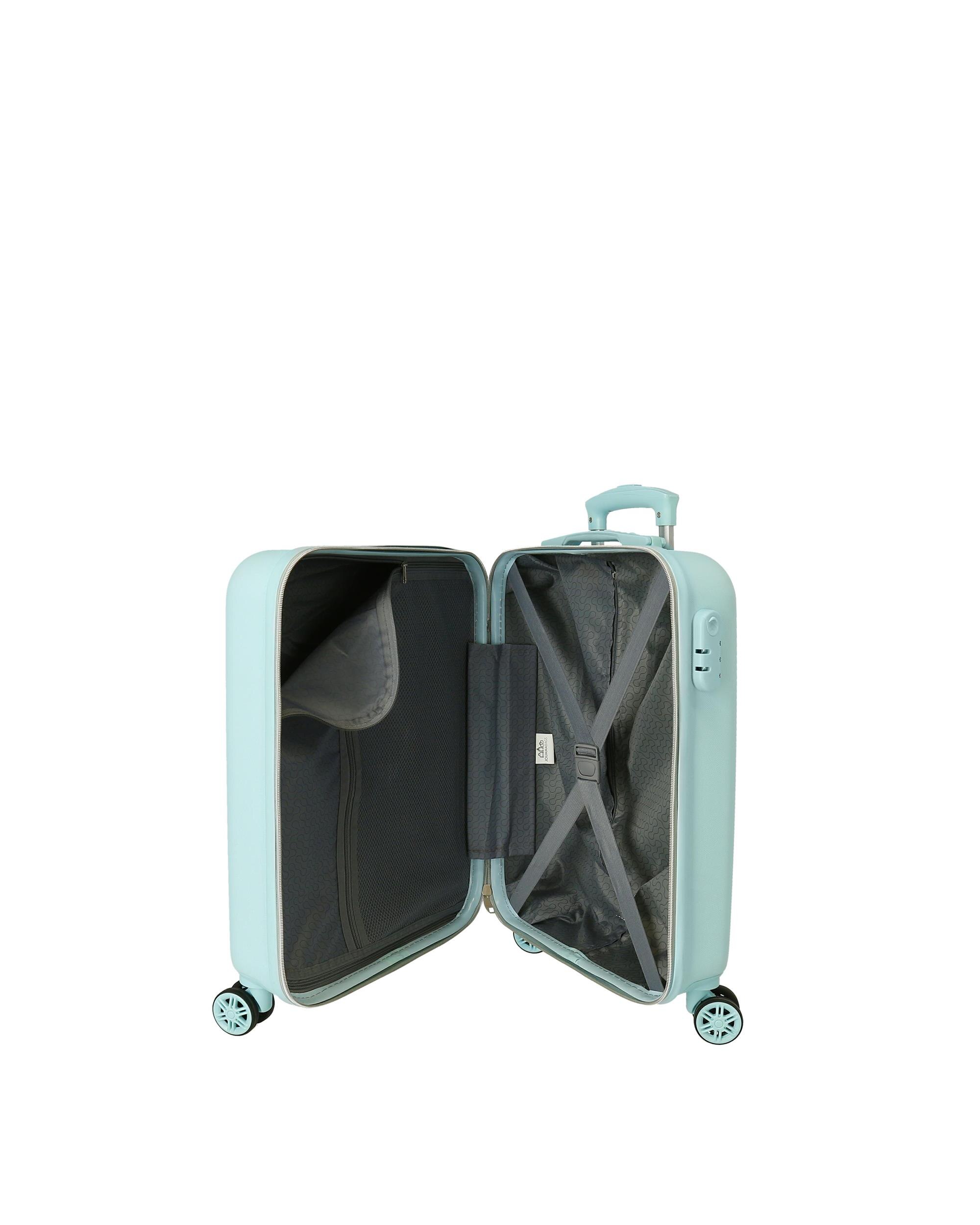 Maleta de cabina Fantasy All smile rígida con capacidad de 35L - Disney - Azul claro Azul claro-5
