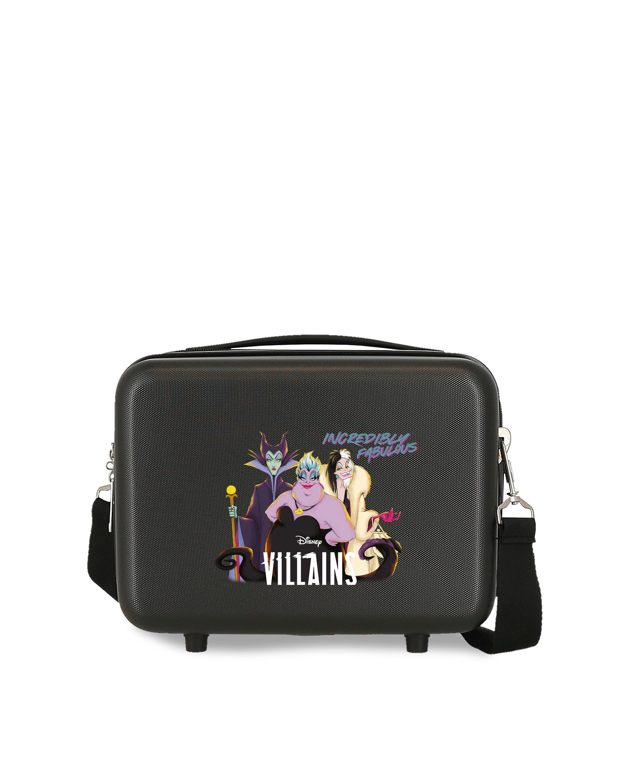 Necessaire Villains Malefica Rígido com Capacidade de 9l Preto-1